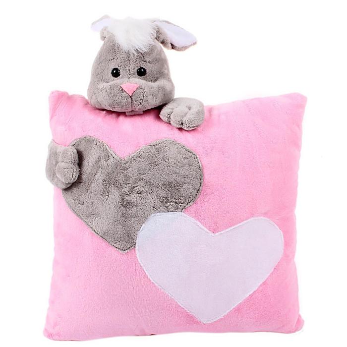 Мягкая игрушка-подушка «Заяц», 34 см заяц гибискус и самая крепкая дружба