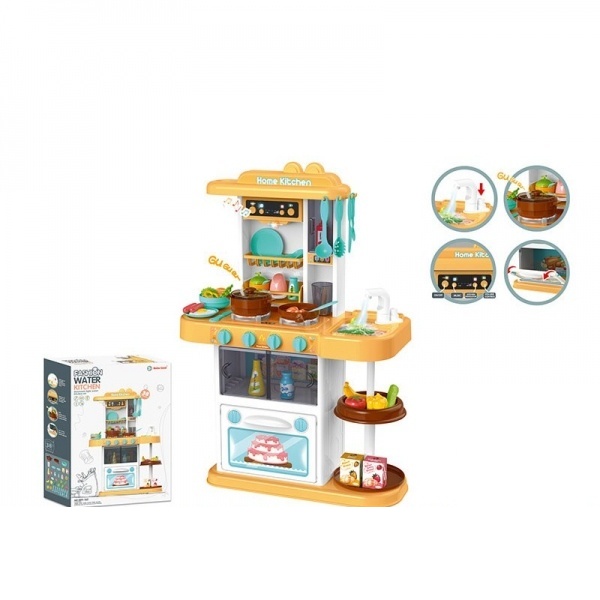

Детская кухня Shantou свет, звук, с аксессуарами P629-H40026, Белый