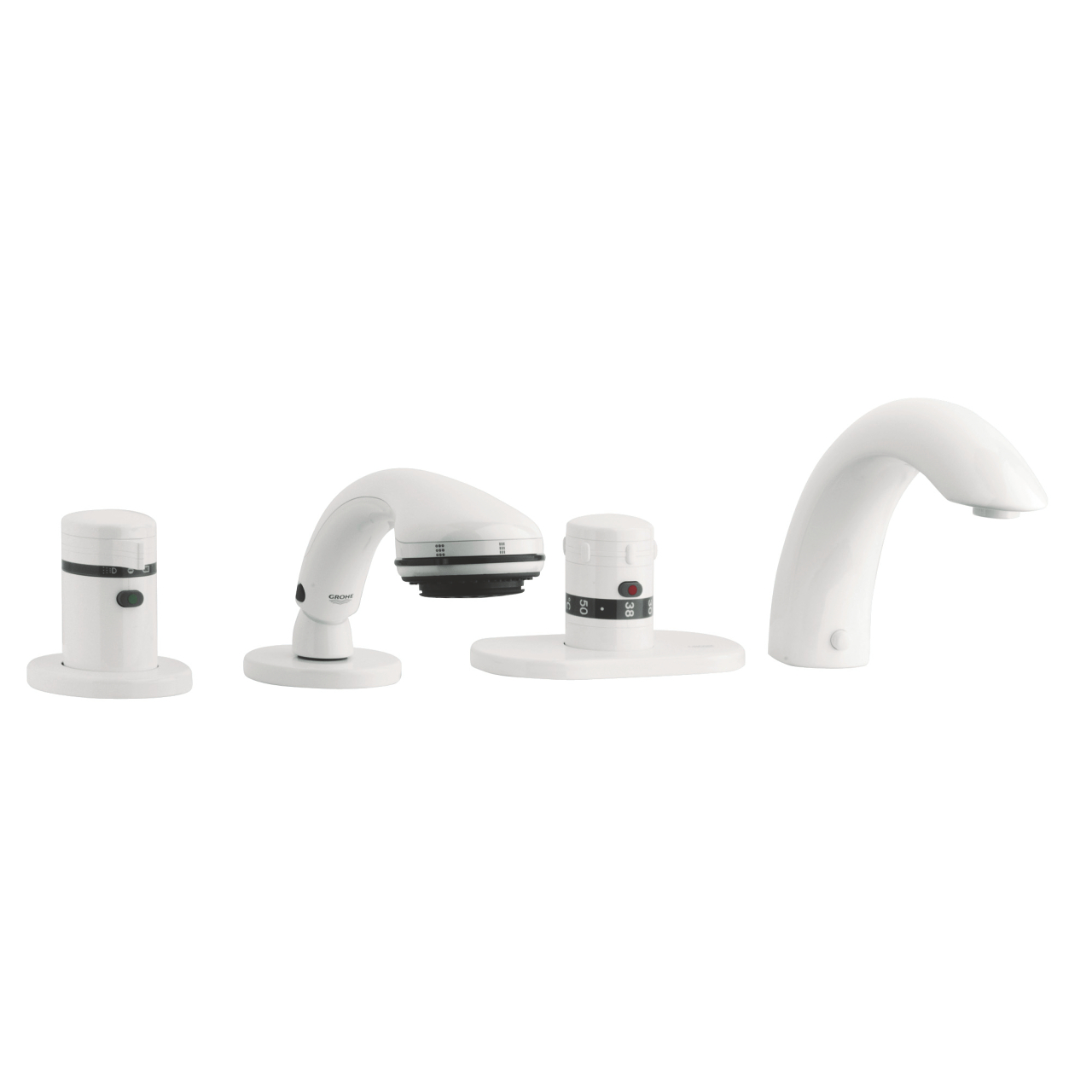 

Смеситель однорычажный для ванны на 4 отверстия Grohe Chiara 19623 L00 19623L00