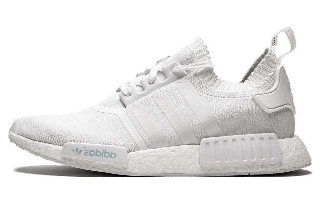 

Кроссовки унисекс Adidas NMD Primeknit Triple White белые 40 EU, Белый, NMD Primeknit Triple White