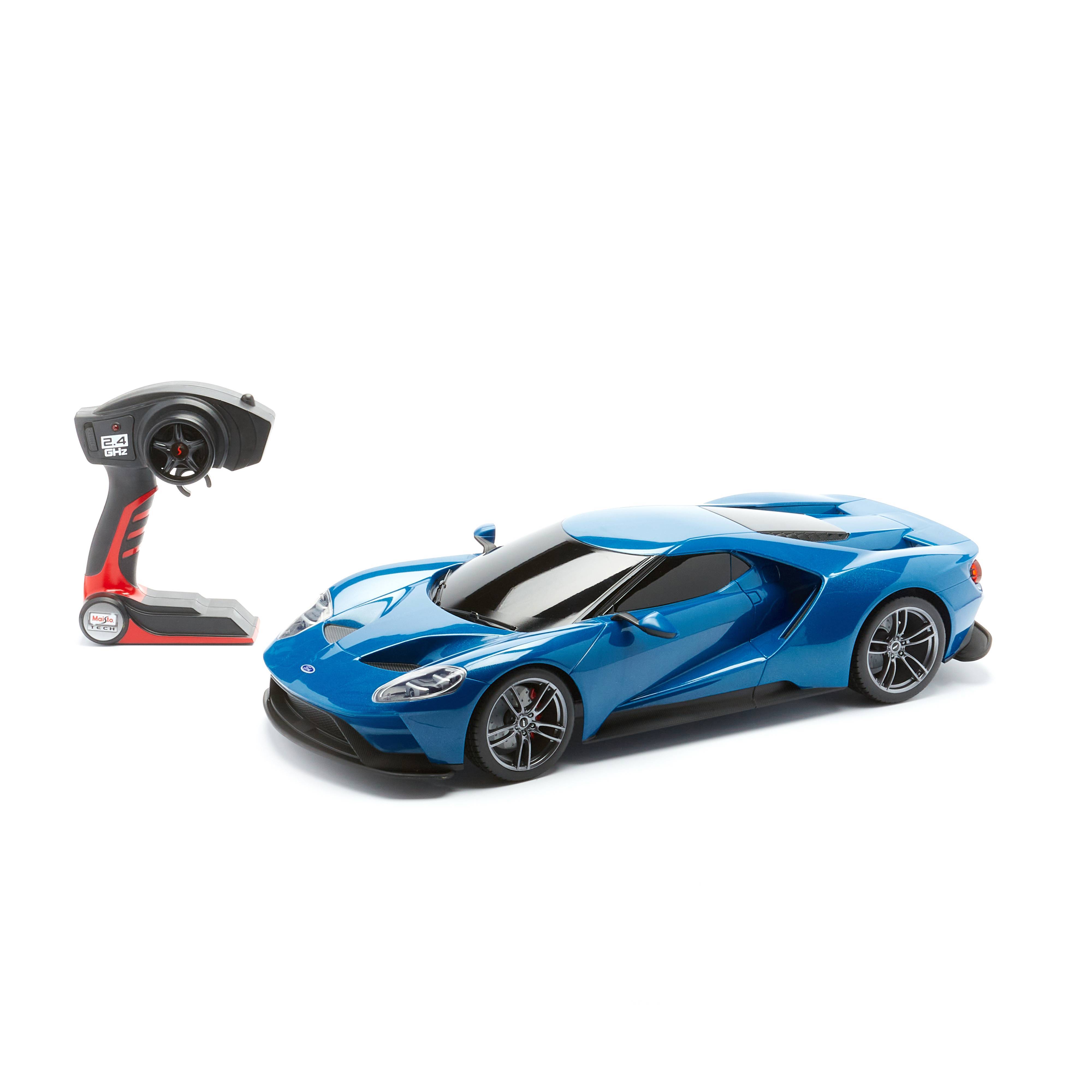 

Maisto Радиоуправляемая машинка Ford GT 2.4 GHz, 1:6, синяя 82136, 82136