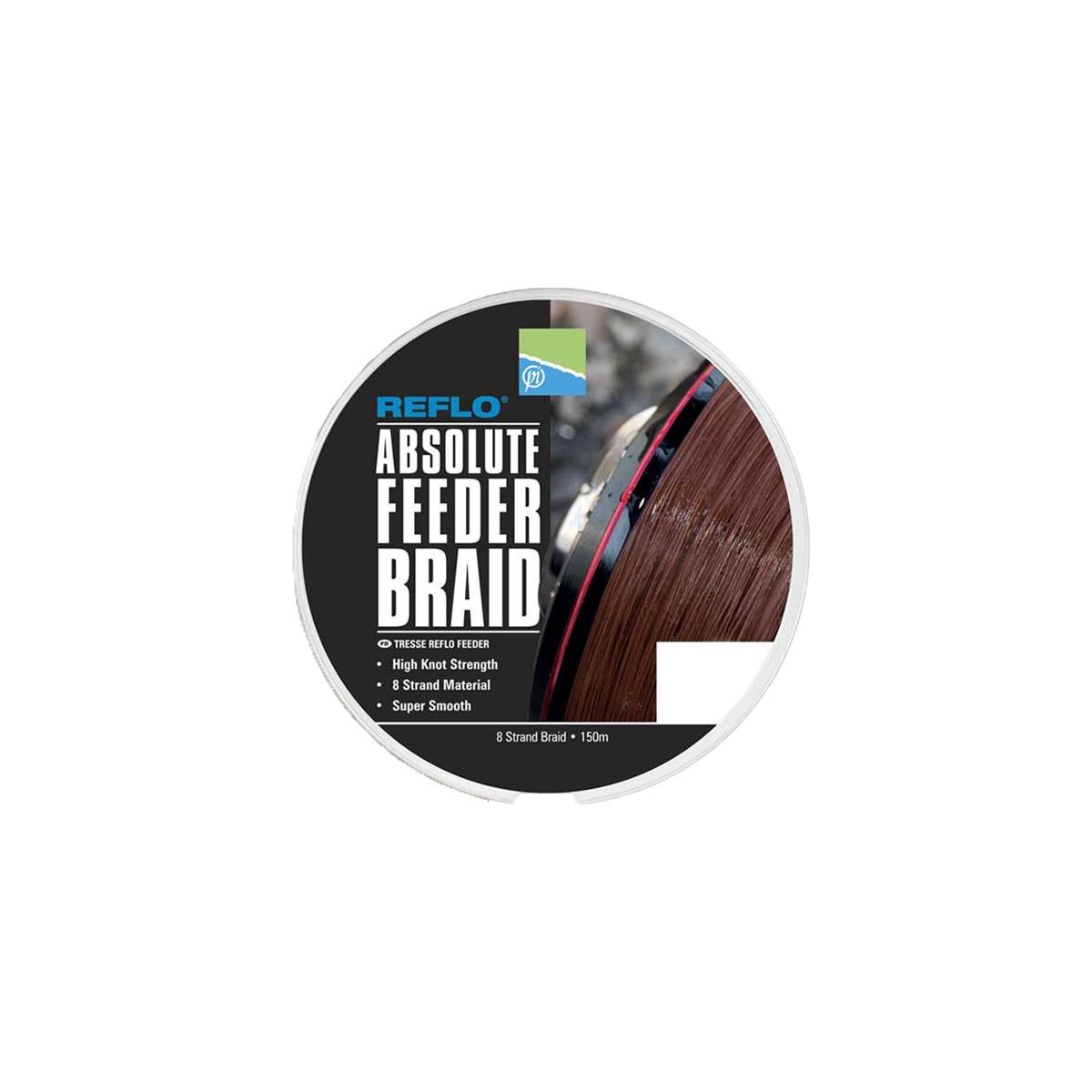 

Леска плетеная Preston Absolute 0,08 мм, 150 м, 6 кг, Absolute Feeder Braid