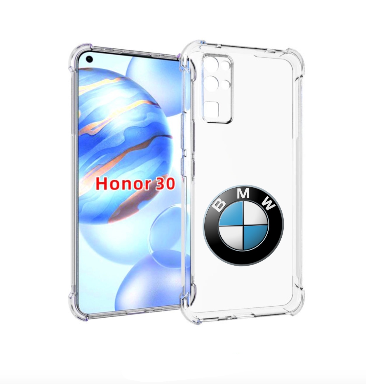 

Чехол бампер MyPads bmw-бмв-7 мужской для Honor 30 (BMH-AN10) пр, Прозрачный, Tocco