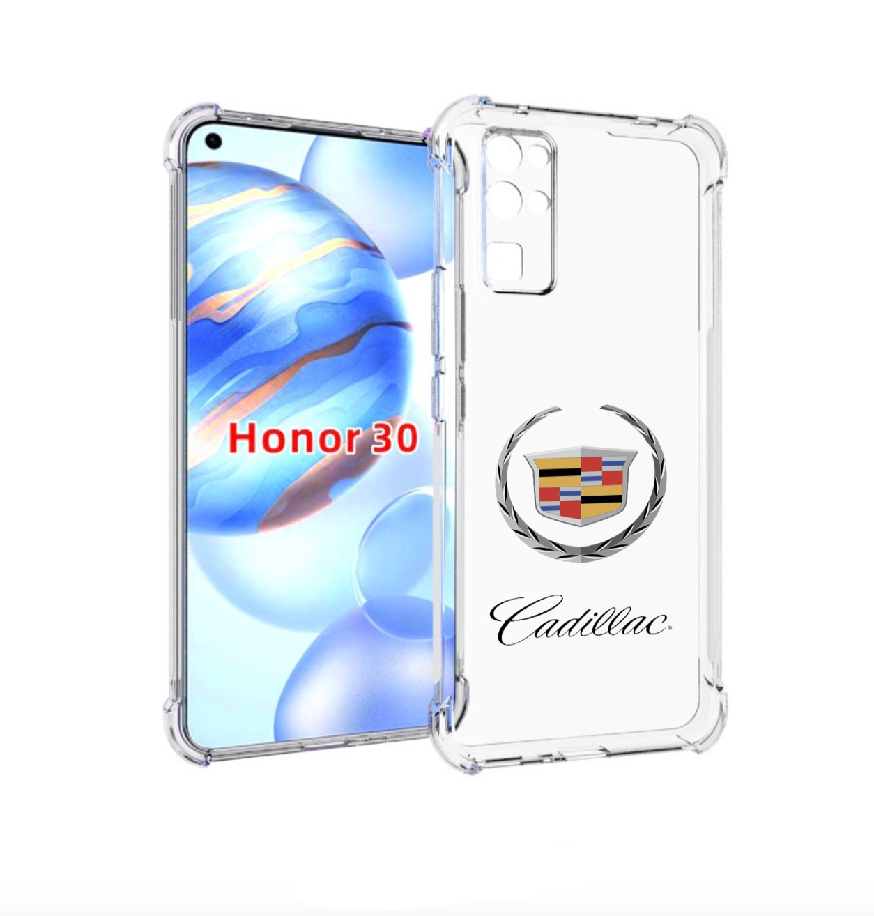

Чехол бампер MyPads cadillac-кадиллак-4 мужской для Honor 30 (BM, Прозрачный, Tocco