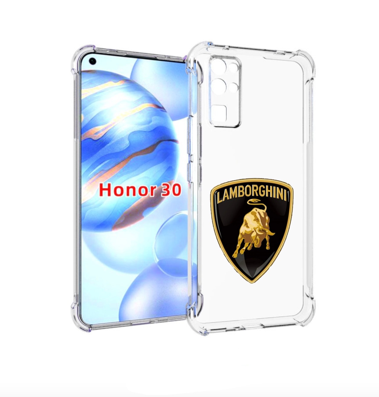 

Чехол бампер MyPads lamborghini-ламборгини-2 для Honor 30 (BMH-A, Прозрачный, Tocco