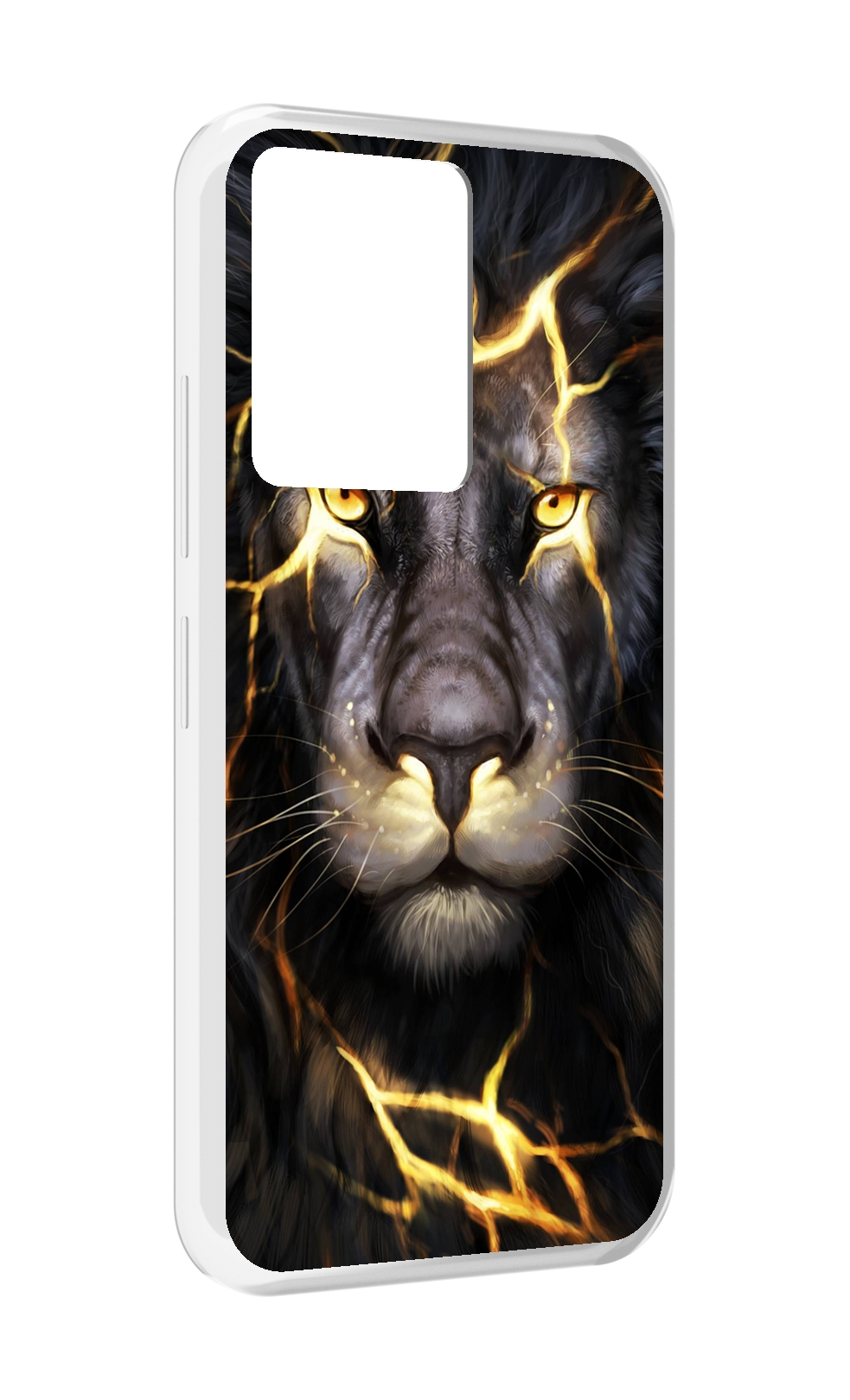 

Чехол MyPads Светящийся-лев мужской для Infinix Note 12 5G X671 / Note 12 Pro 5G, Прозрачный, Tocco