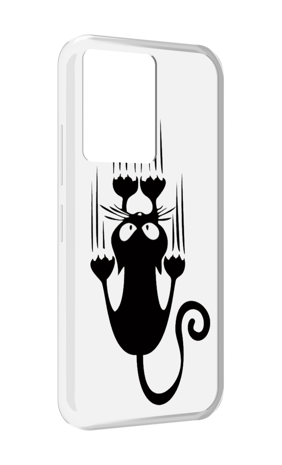 

Чехол MyPads Свисающий-кот для Infinix Note 12 5G X671 / Note 12 Pro 5G, Прозрачный, Tocco