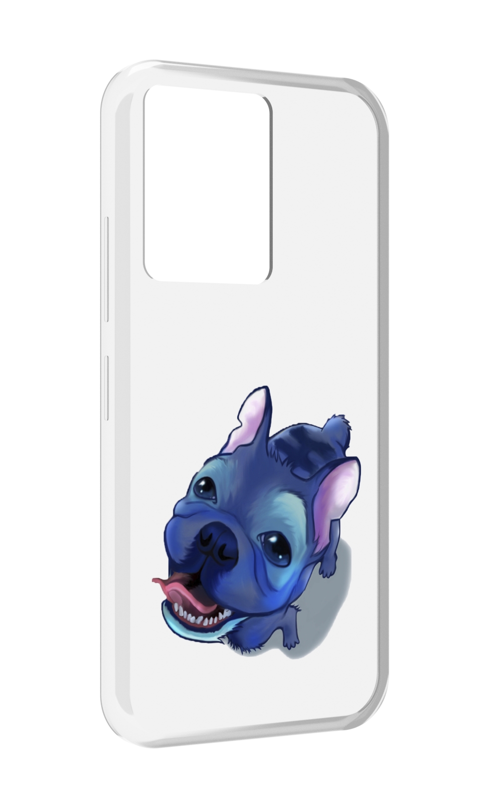 

Чехол MyPads Синий Пес для Infinix Note 12 5G X671 / Note 12 Pro 5G, Прозрачный, Tocco