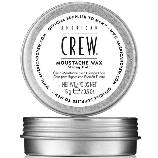 Стойкий воск для усов American Crew Moustache Wax сильной фиксации 15 гр воск для усов captain fawcett maharajah moustache wax