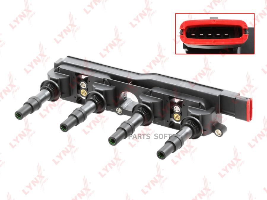 

LYNXAUTO SPL1022 Катушка зажигания OPEL Astra G/H 1.8 98 / Corsa C 1.8 00 / Meriva A 1.8 0