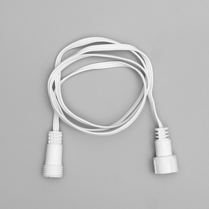 

Luazon Lighting Удлинитель для гирлянд УМС, 3W, 100 см, белая нить, 220 В
