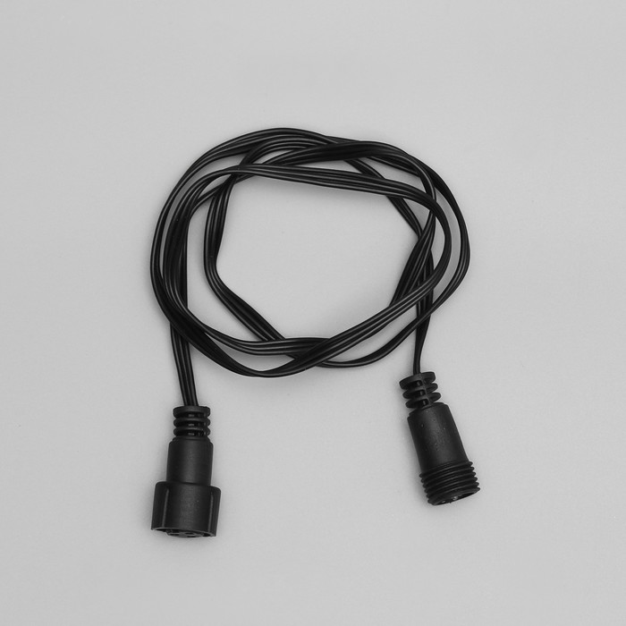 

Luazon Lighting Удлинитель для гирлянд УМС, 3W, 100 см, тёмная нить, 220 В