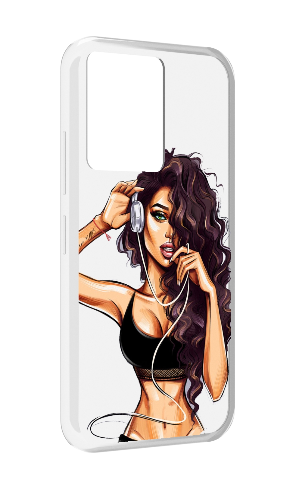 

Чехол MyPads Спортивная-девушка женский для Infinix Note 12 5G X671 / Note 12 Pro 5G, Прозрачный, Tocco