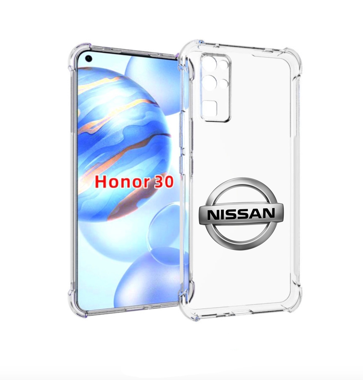 

Чехол бампер MyPads nissan-ниссан-3 мужской для Honor 30 (BMH-AN, Прозрачный, Tocco
