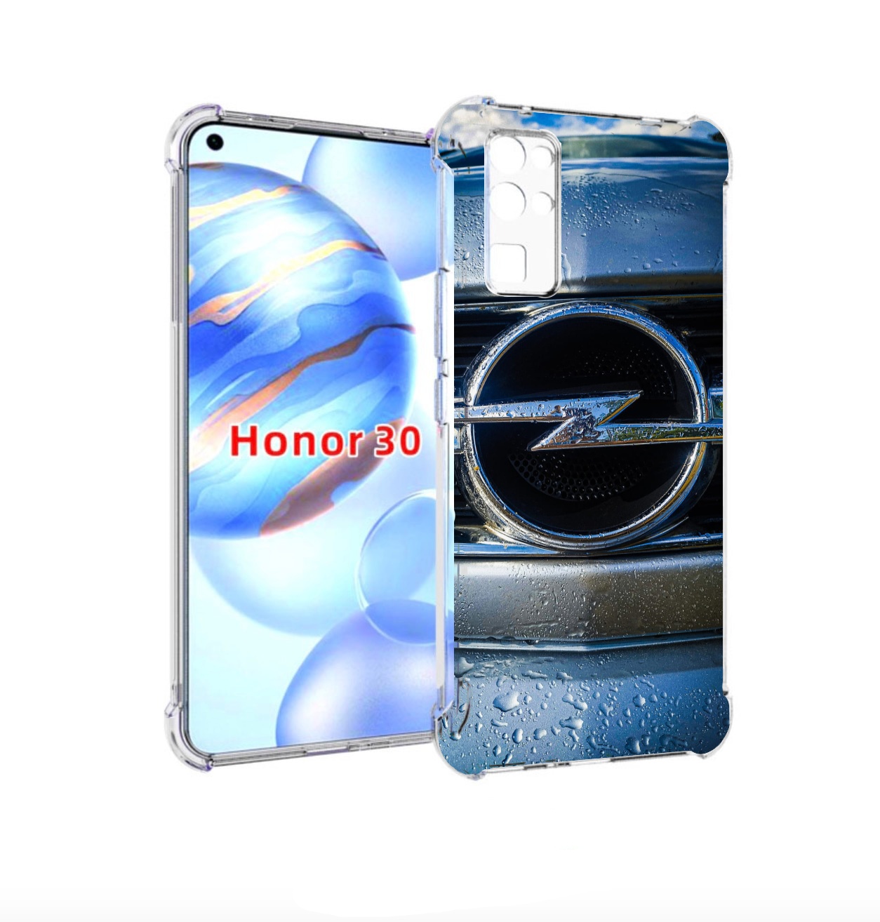 

Чехол бампер MyPads opel опель 3 мужской для Honor 30 (BMH-AN10), Прозрачный, Tocco