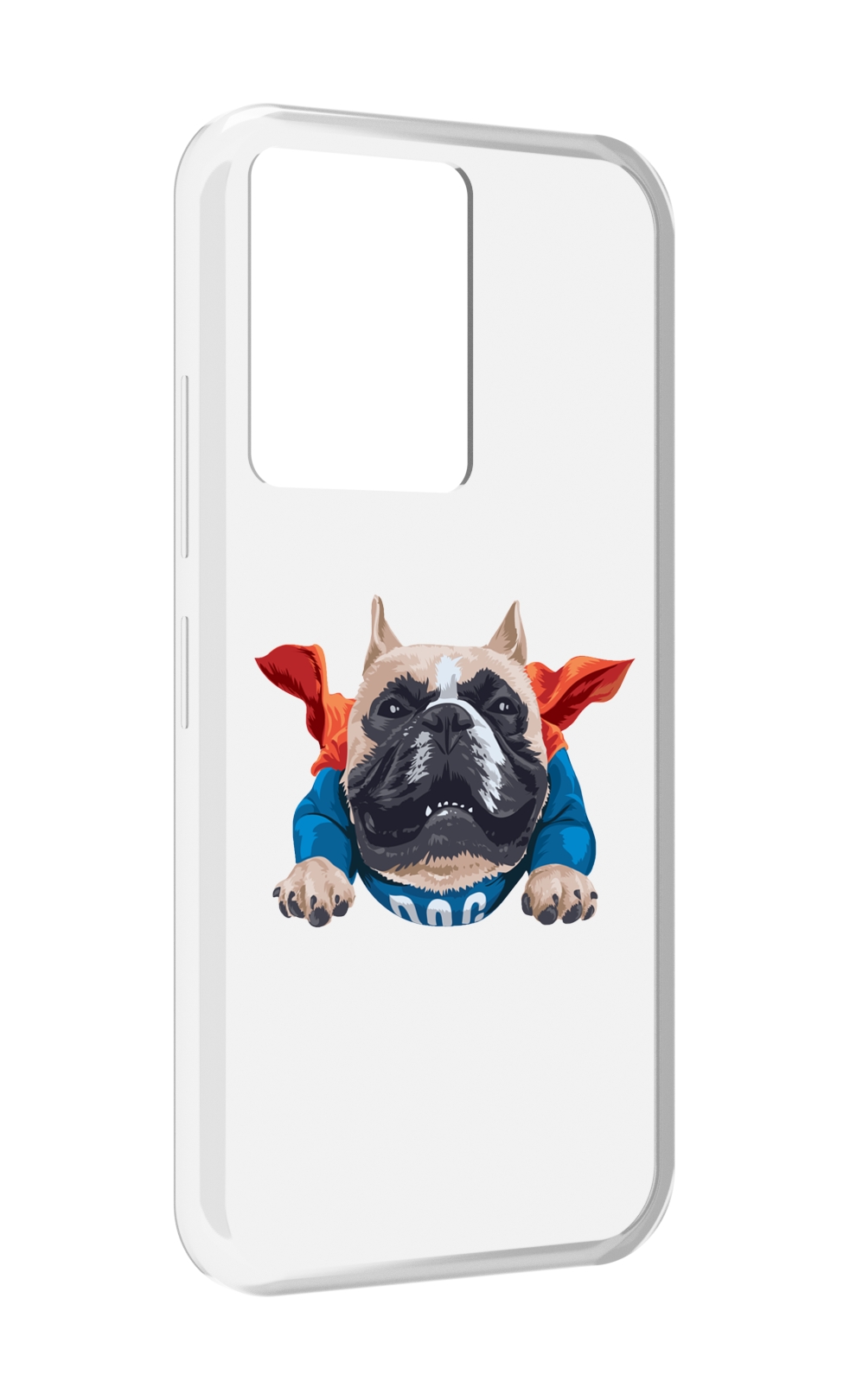 

Чехол MyPads Супер-Дог для Infinix Note 12 5G X671 / Note 12 Pro 5G, Прозрачный, Tocco
