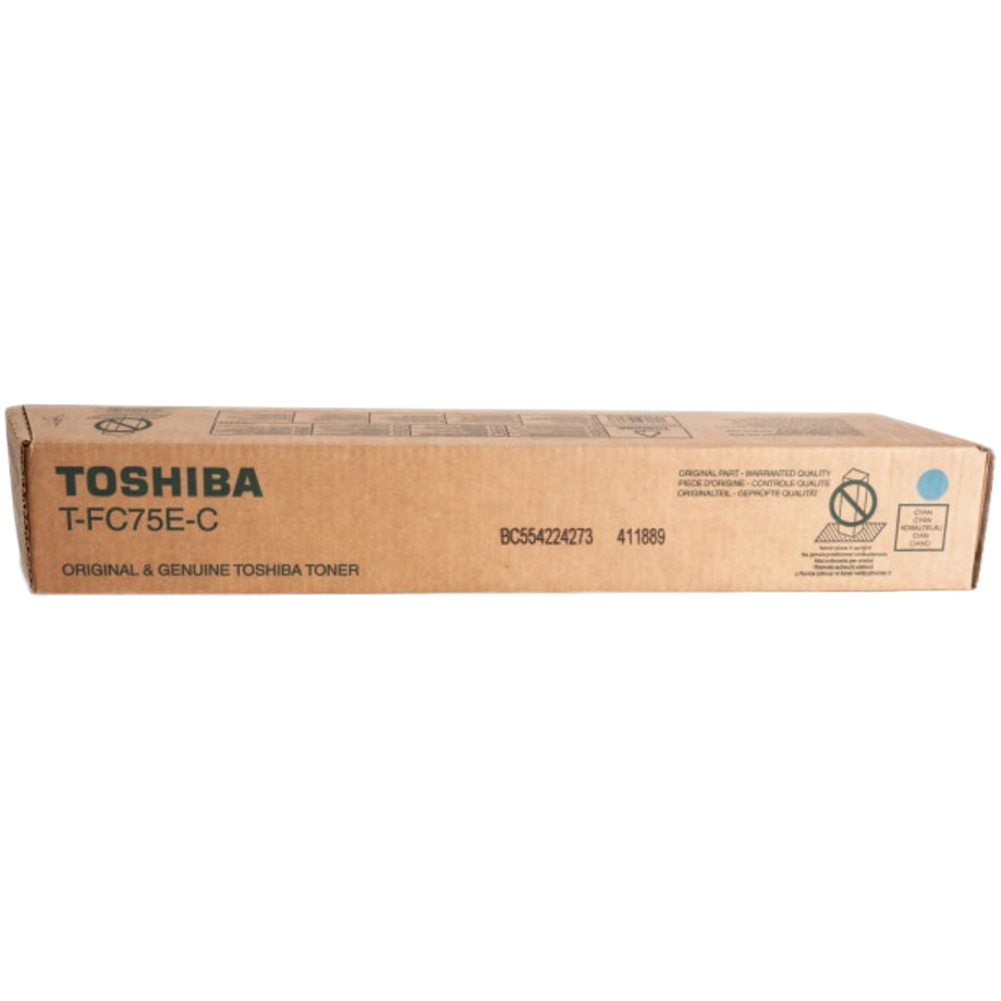 

Картридж для лазерного принтера Toshiba T-FC75EC (6AK00000251), голубой, оригинал