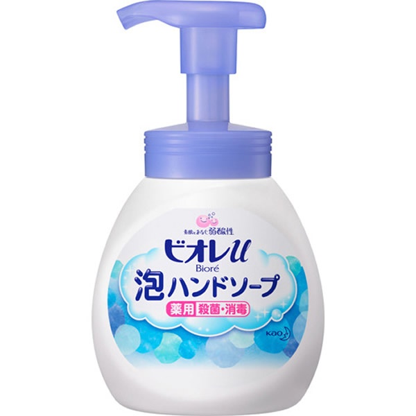 

Антибактериальная пенка для мытья рук без аромата, kao biore u bubble hand soap, 250 мл
