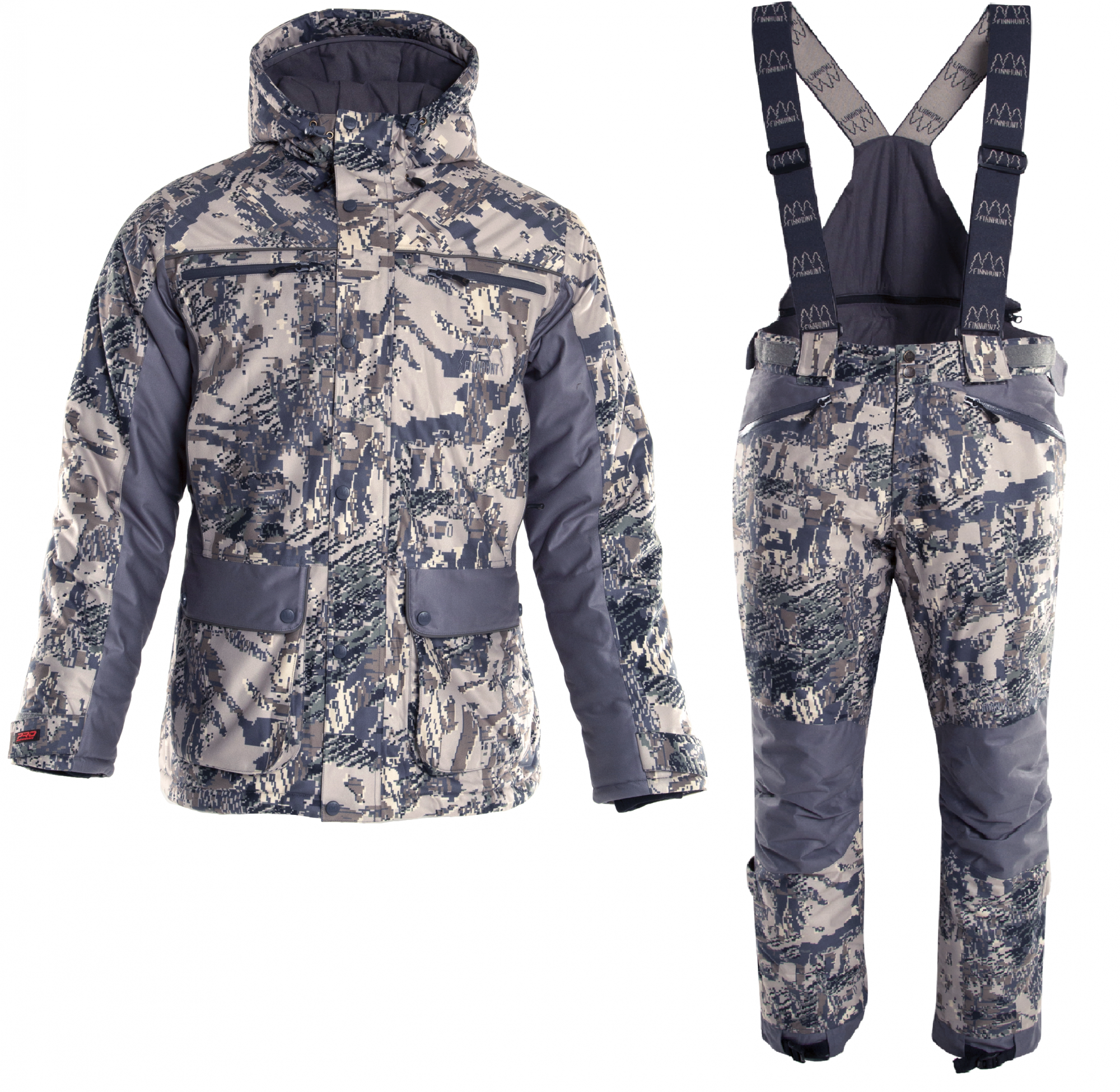 Охотничий костюм Finnhunt Nordic Open Camo L