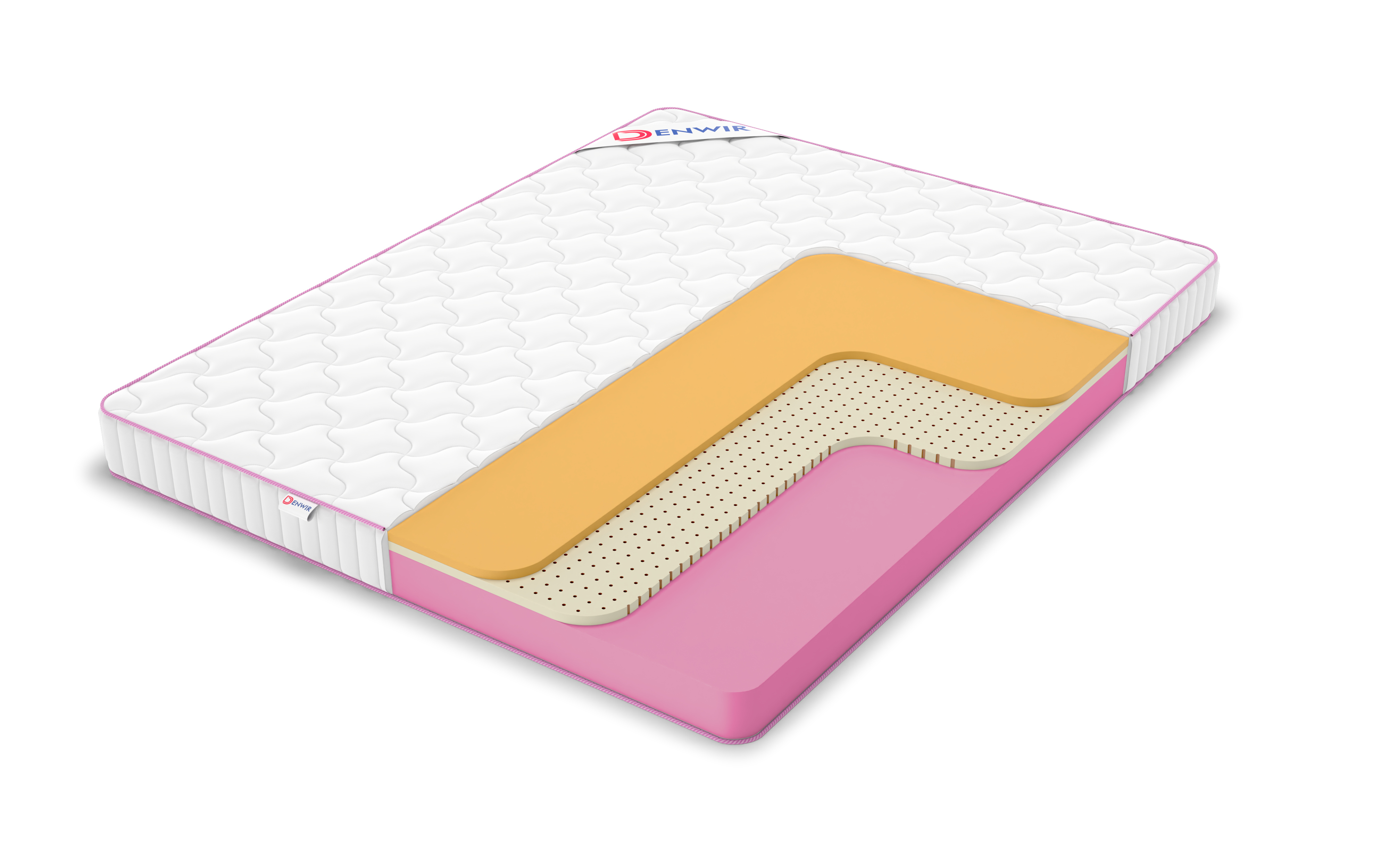 

Матрас беспружинный DENWIR MEGA AIR 14/chstmat_MA14_60x160, Белый, MEGA AIR 14