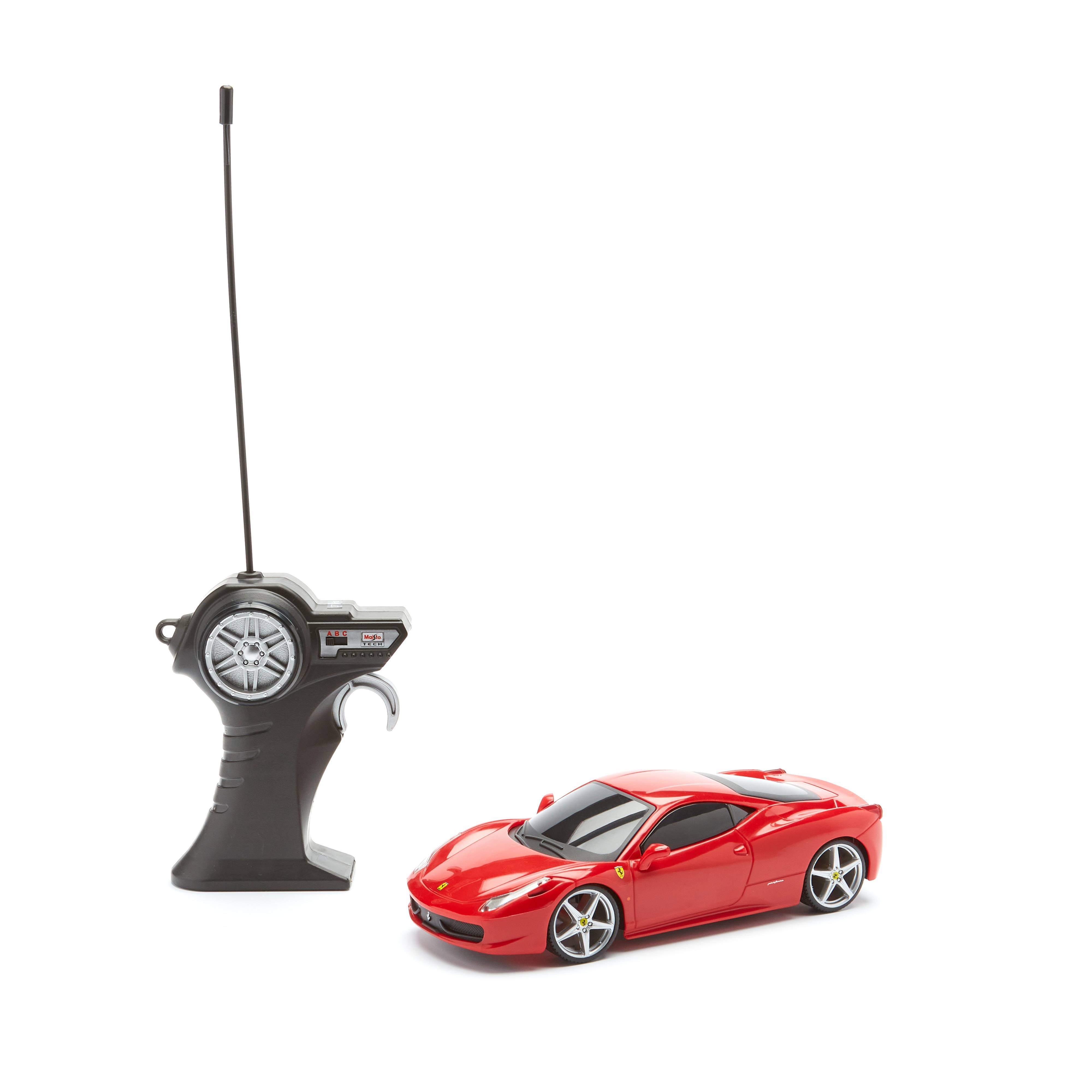 фото Maisto радиоуправляемая машинка ferrari 458 italia, 1:24, красная 81058