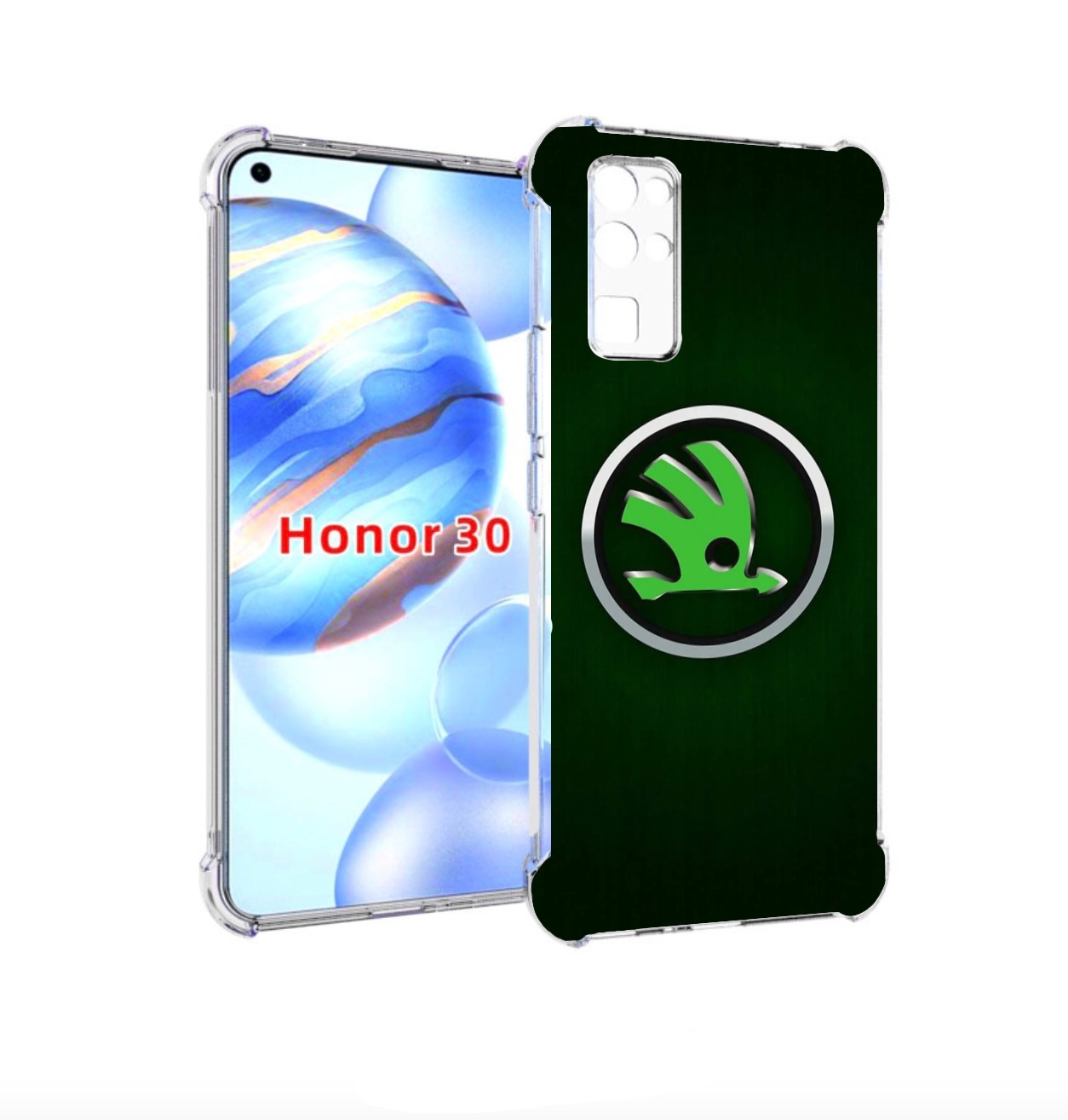 

Чехол бампер MyPads skoda-шкода-3 мужской для Honor 30 (BMH-AN10, Прозрачный, Tocco