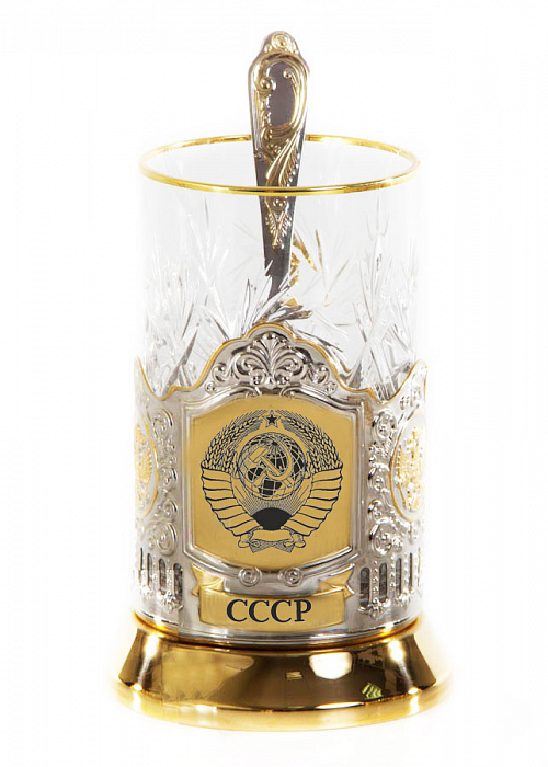 

Подстаканник никелированный советский союз, LP86729
