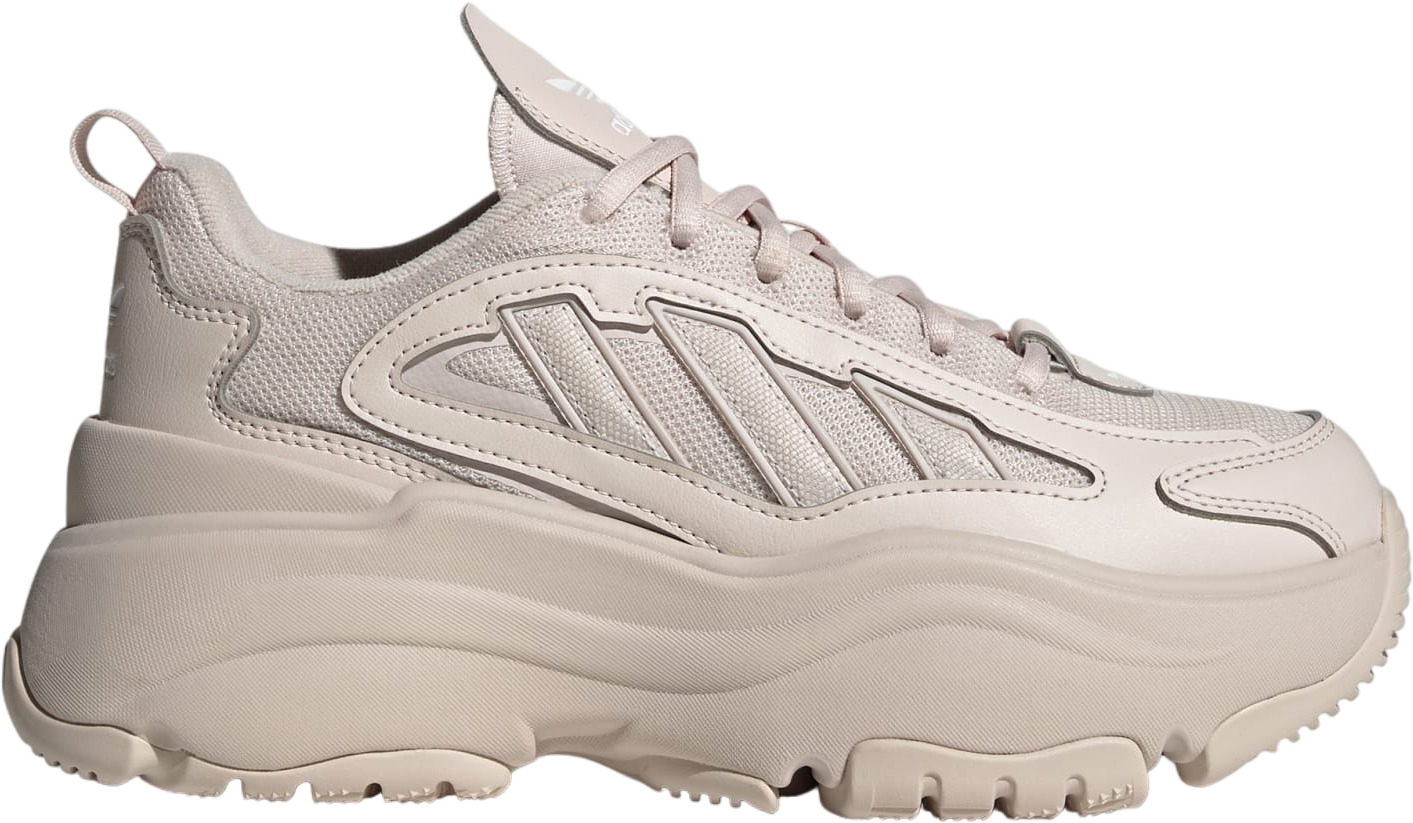 

Кроссовки женские Adidas OZGAIA бежевые 4.5 UK, Бежевый, OZGAIA