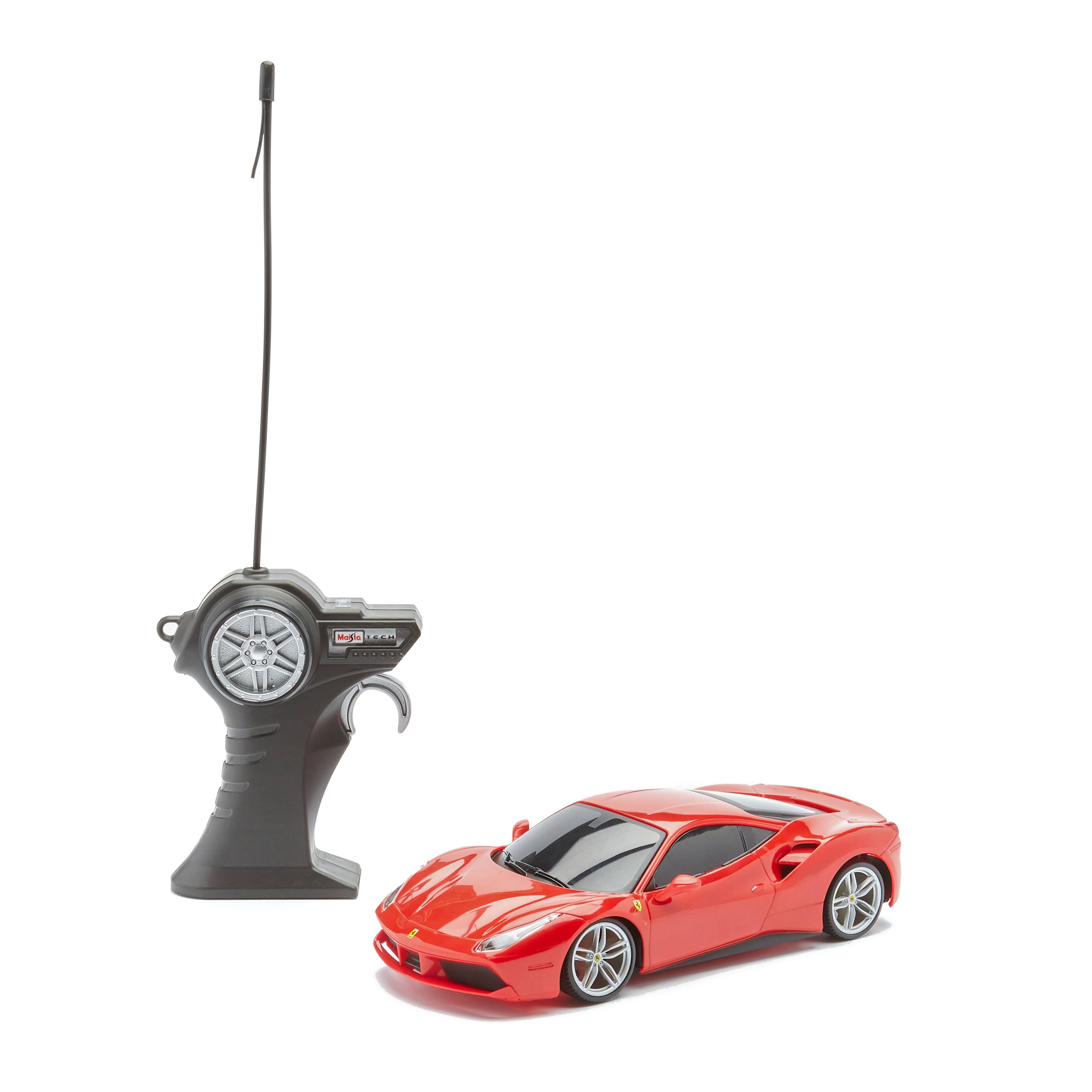 фото Maisto радиоуправляемая машинка ferrari 488 gtb, 1:24, красная 81090