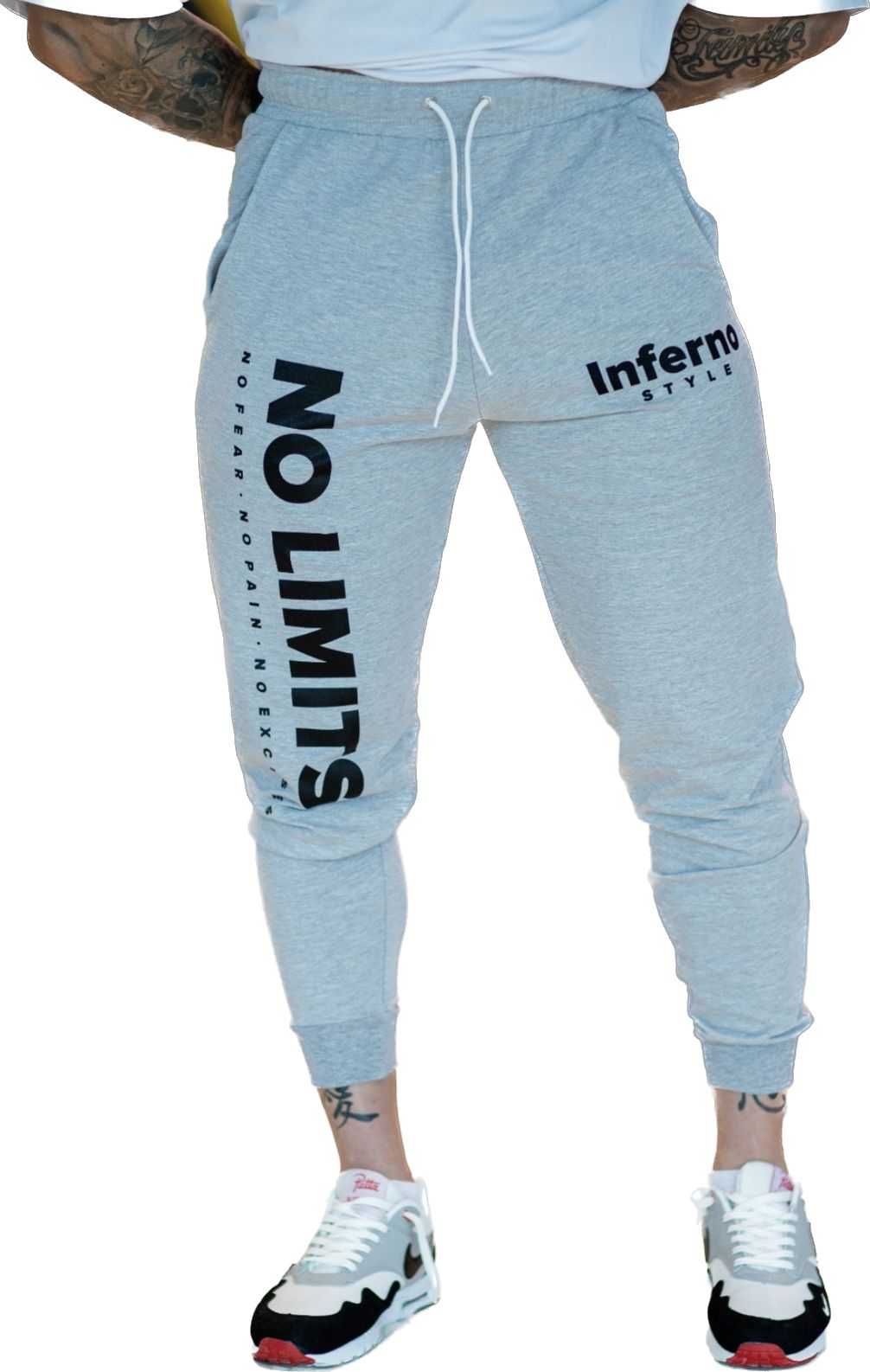 

Спортивные брюки мужские INFERNO style Б-001-002-03 серые 2XL, Серый, Б-001-002-03