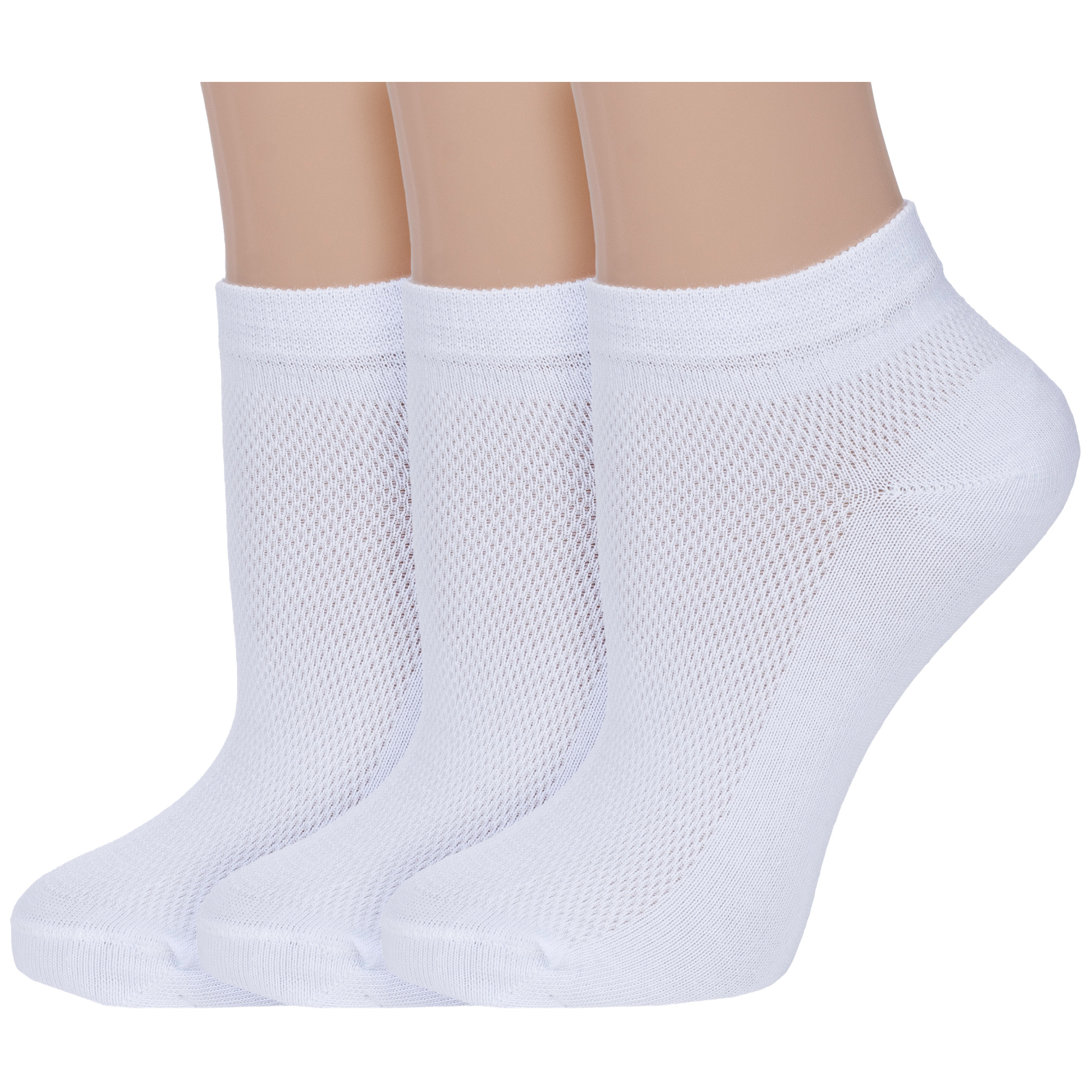 Комплект носков женских Альтаир 3-С82 белых 35-37