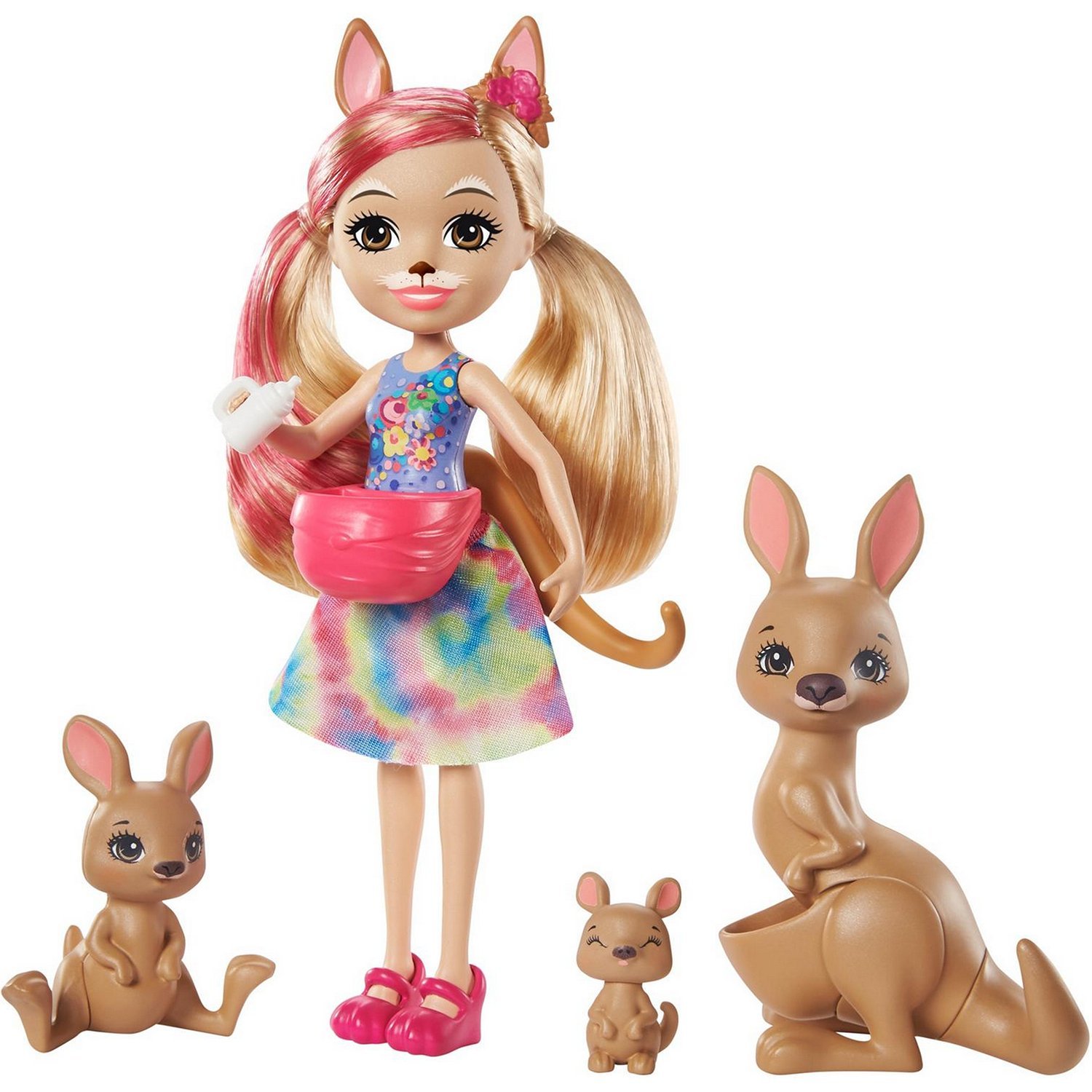 

Кукла Enchantimals Камилла Кенгуру с семьей GTM31