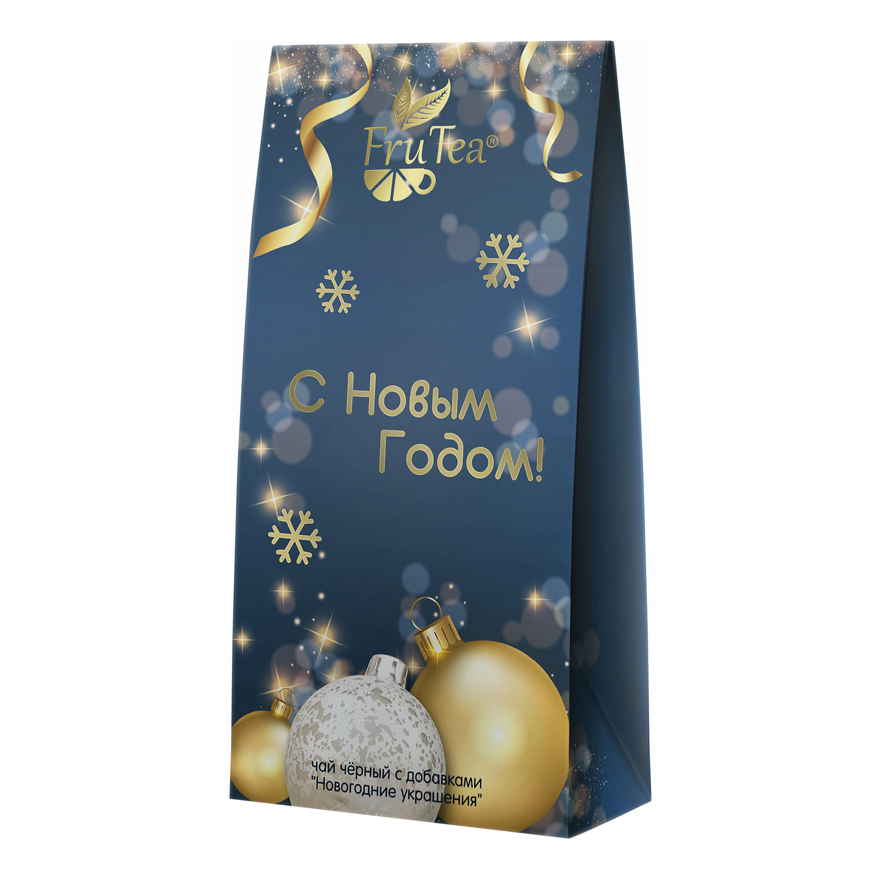 

Чай черный Fru Tea Новогодние украшения с добавками листовой 50 г