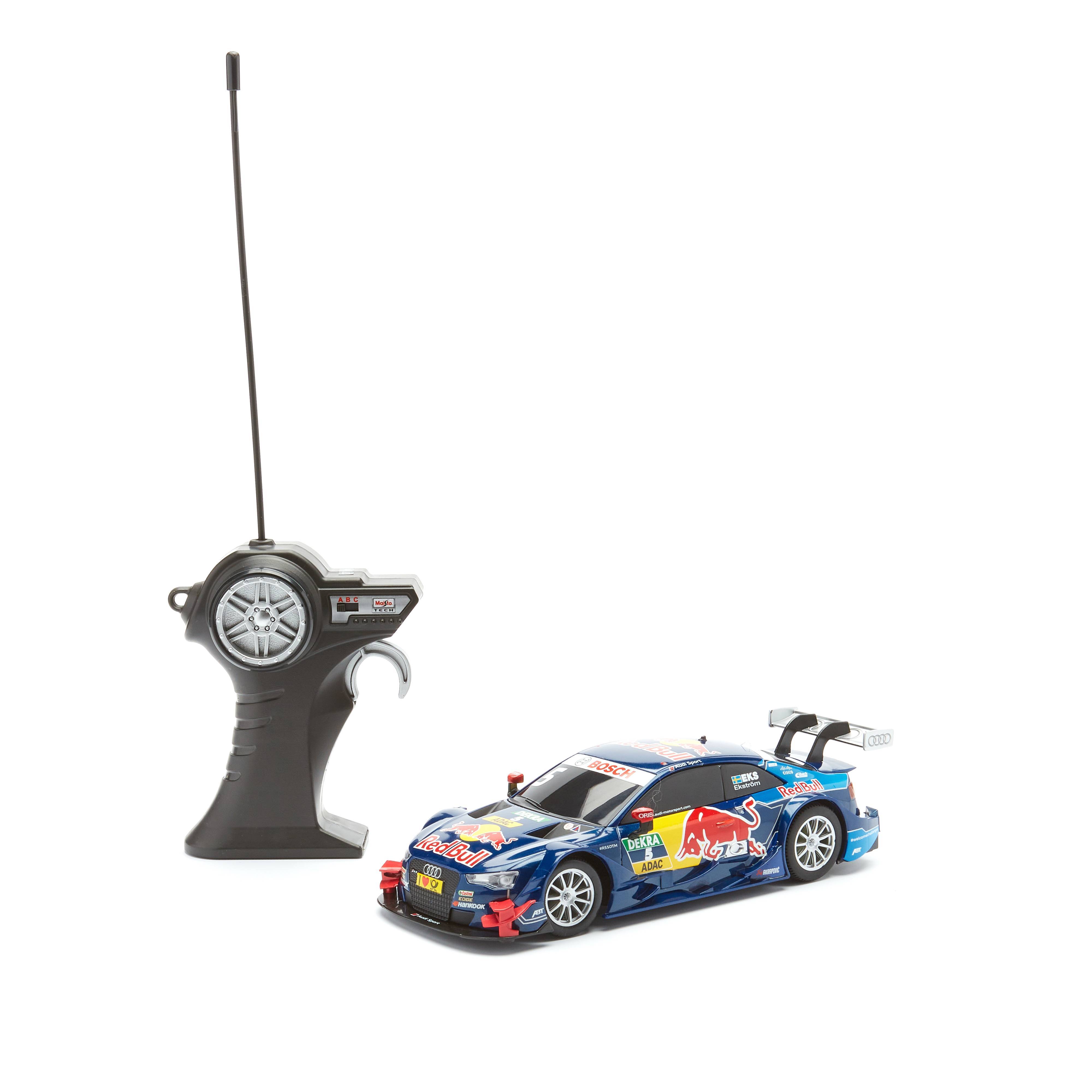 

Maisto Радиоуправляемая гоночная машинка Audi RS5 DIM 2015 Red Bull, 1:24, синий 81194, 81194