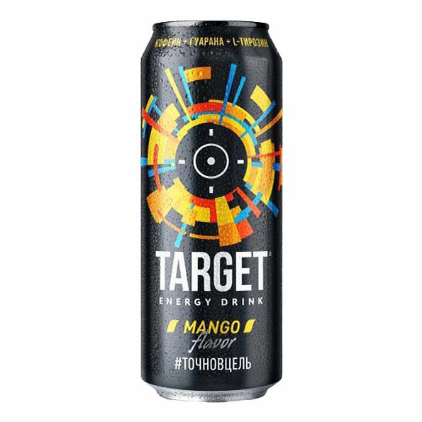 

Энергетический напиток Target Mango Flavor 0,45 л
