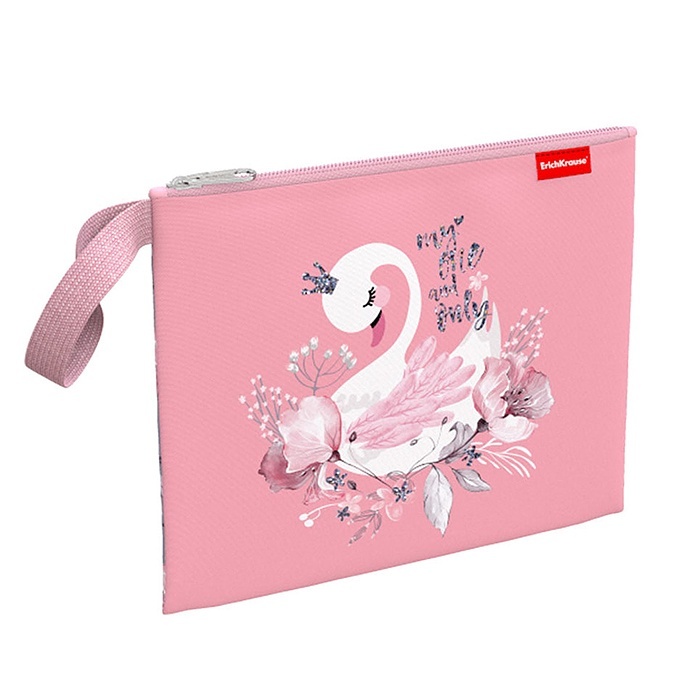 

Erich Krause текстильная Swan Princess A5, Розовый, текстильная, Swan Princess, A5