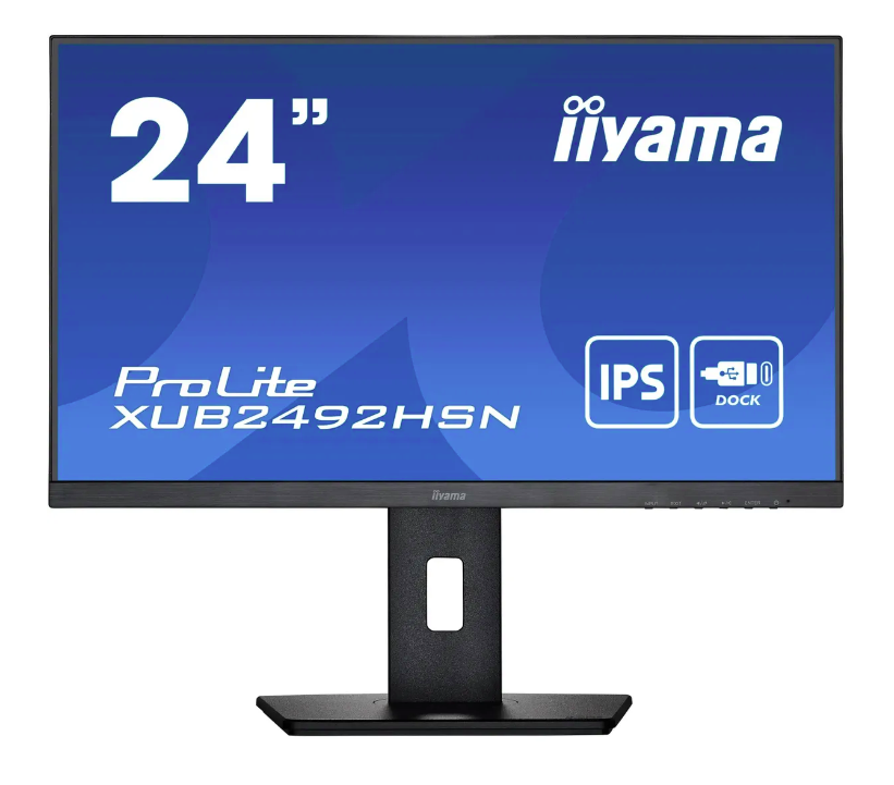 

23,8" Монитор iiyama XUB2492HSN-B5 черный 75Hz 1920x1080 IPS, XUB2492HSN-B5