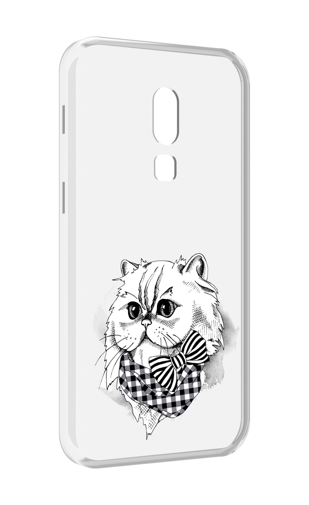 

Чехол MyPads нарисованная красивая кошечка для Meizu V8, Прозрачный, Tocco