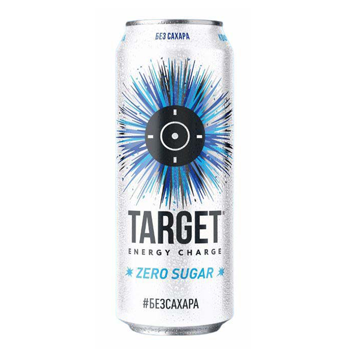 

Энергетические напитки Target Zero газированный без сахара 0,45 л