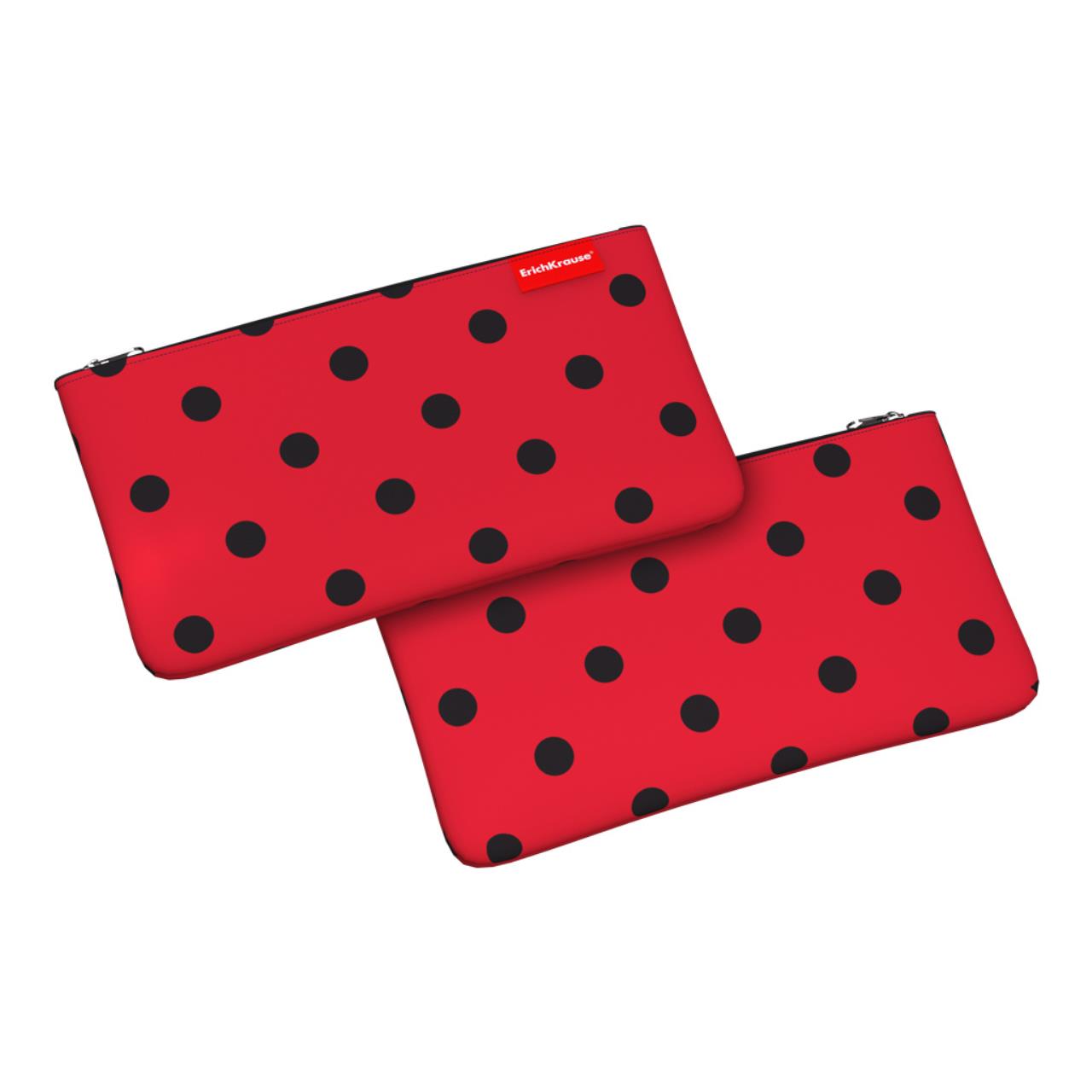 

Пенал конверт ErichKrause Light 220x120мм Dots in Red (всего 10 шт.) (52358)