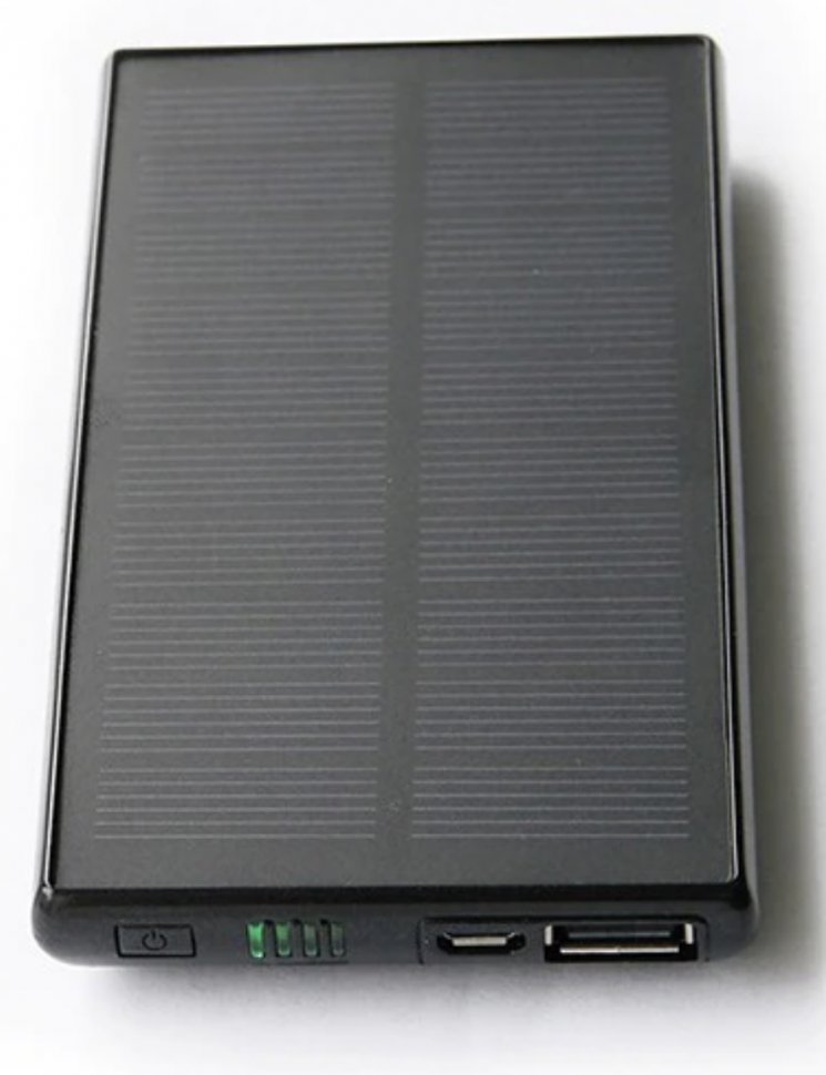 фото Внешний аккумулятор sititek sun-battery sc-09 power bank с солнечной батареей 5000 мач