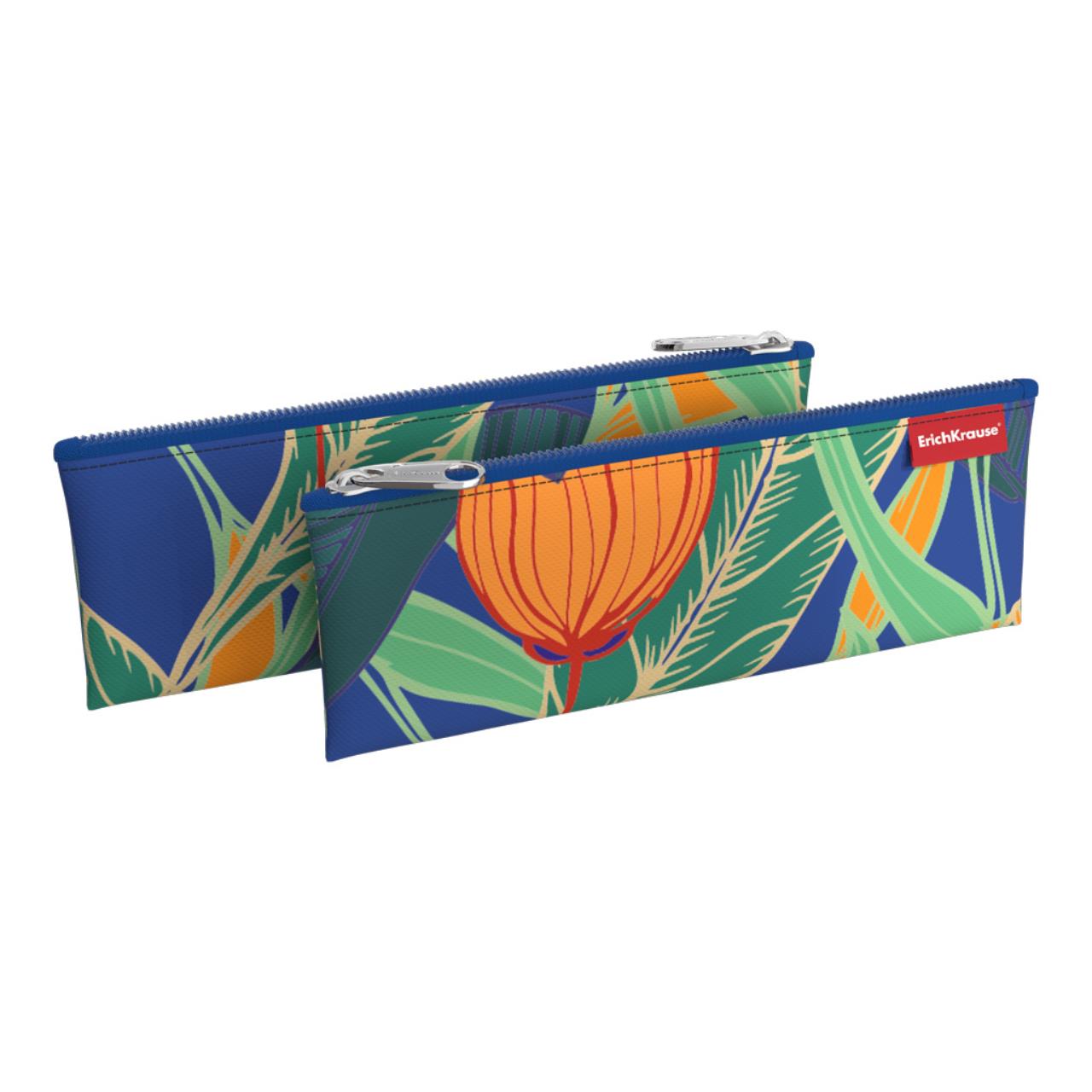 

Пенал конверт ErichKrause 220х90мм Exotic Flowers (всего 10 шт.) (52420), Разноцветный