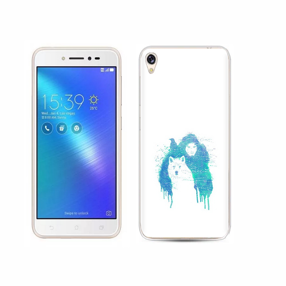 Чехол MyPads Tocco для Asus ZenFone Live (ZB501KL) джон сноу