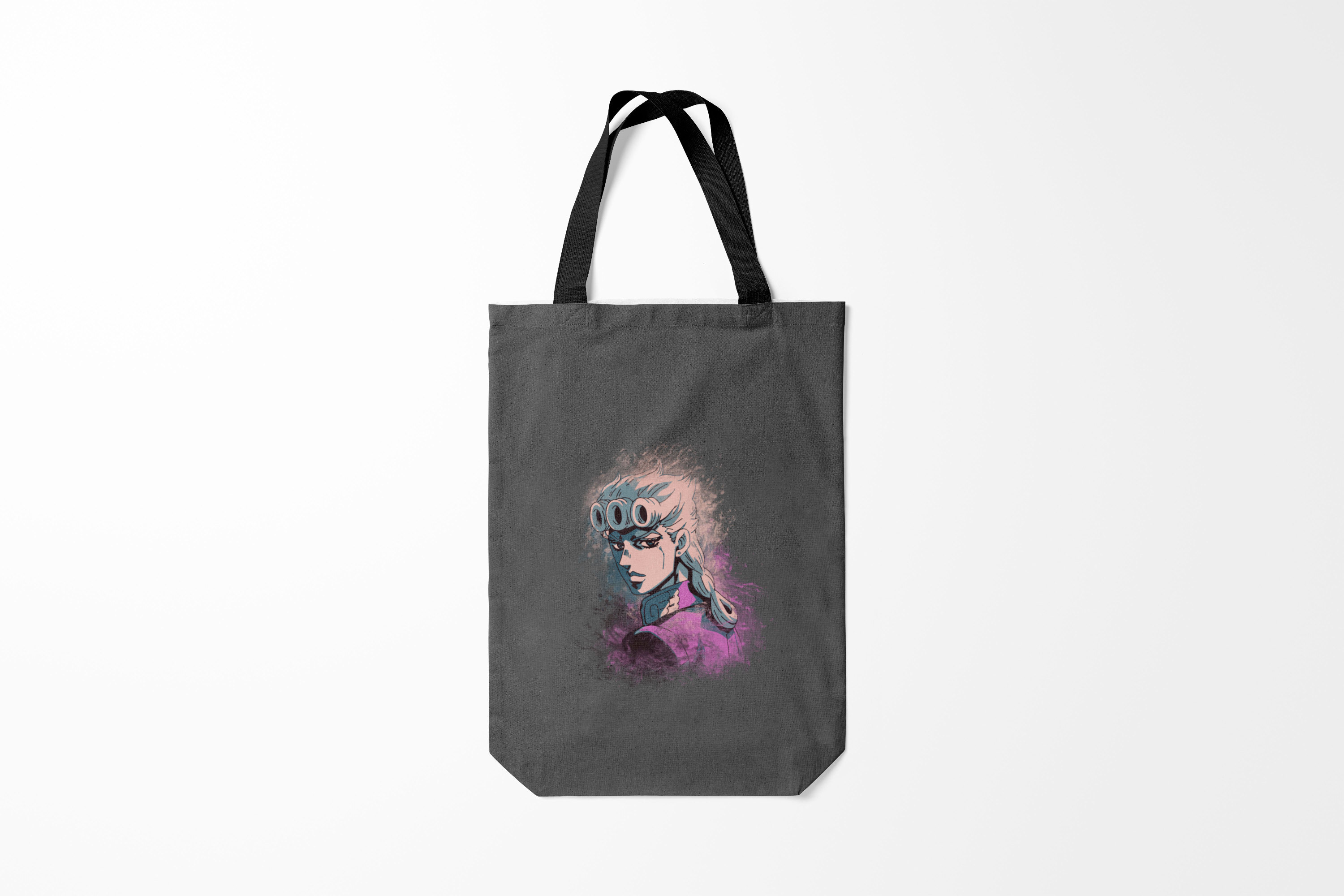

Сумка шoппер унисекс Burnettie JoJo Bizarre Adventure, серый, JoJo Bizarre Adventure