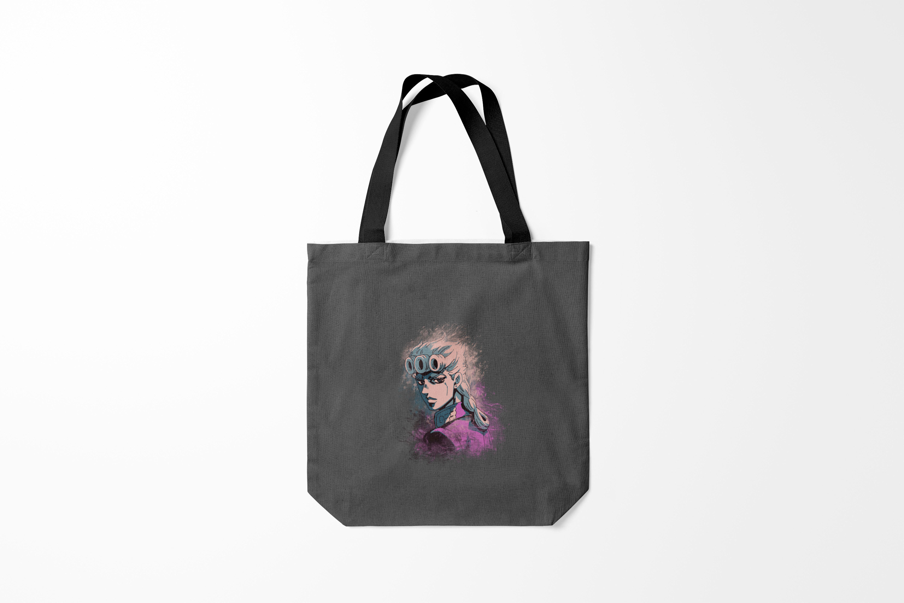 

Сумка шoппер унисекс Burnettie JoJo Bizarre Adventure, серый, JoJo Bizarre Adventure