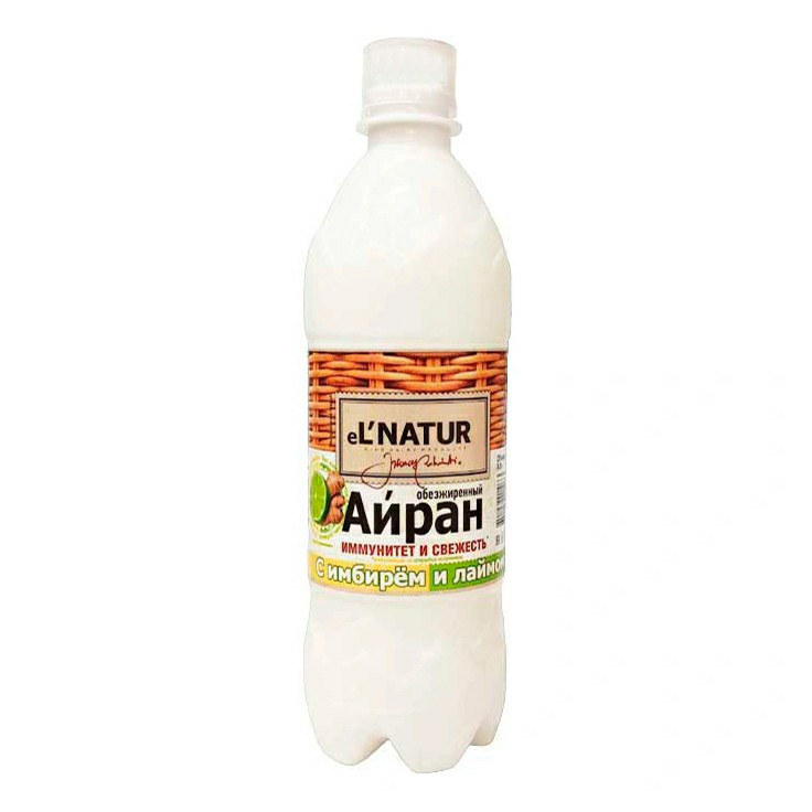 

Айран eL'Natur с имбирем и лимоном 0,1% 500 мл