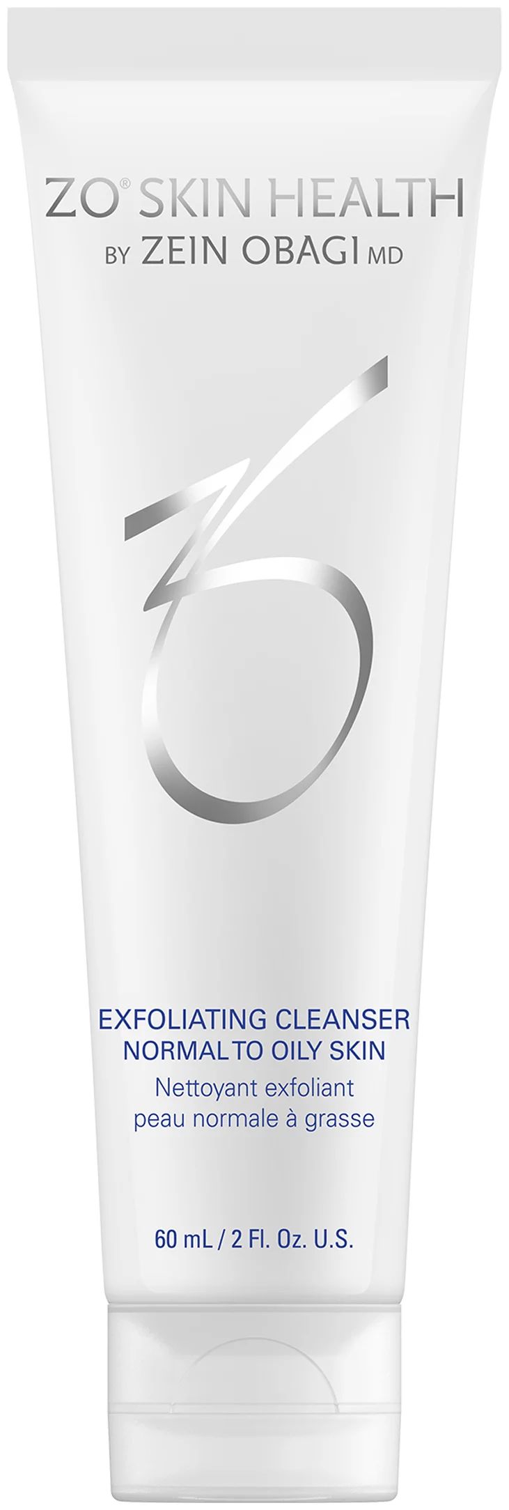 Очищающее средство ZO SKIN HEALTH by ZEIN OBAGI с отшелушивающим действием, 60 мл витэкс clean skin маска фольга серебряная для лица от прыщей и черных точек 75