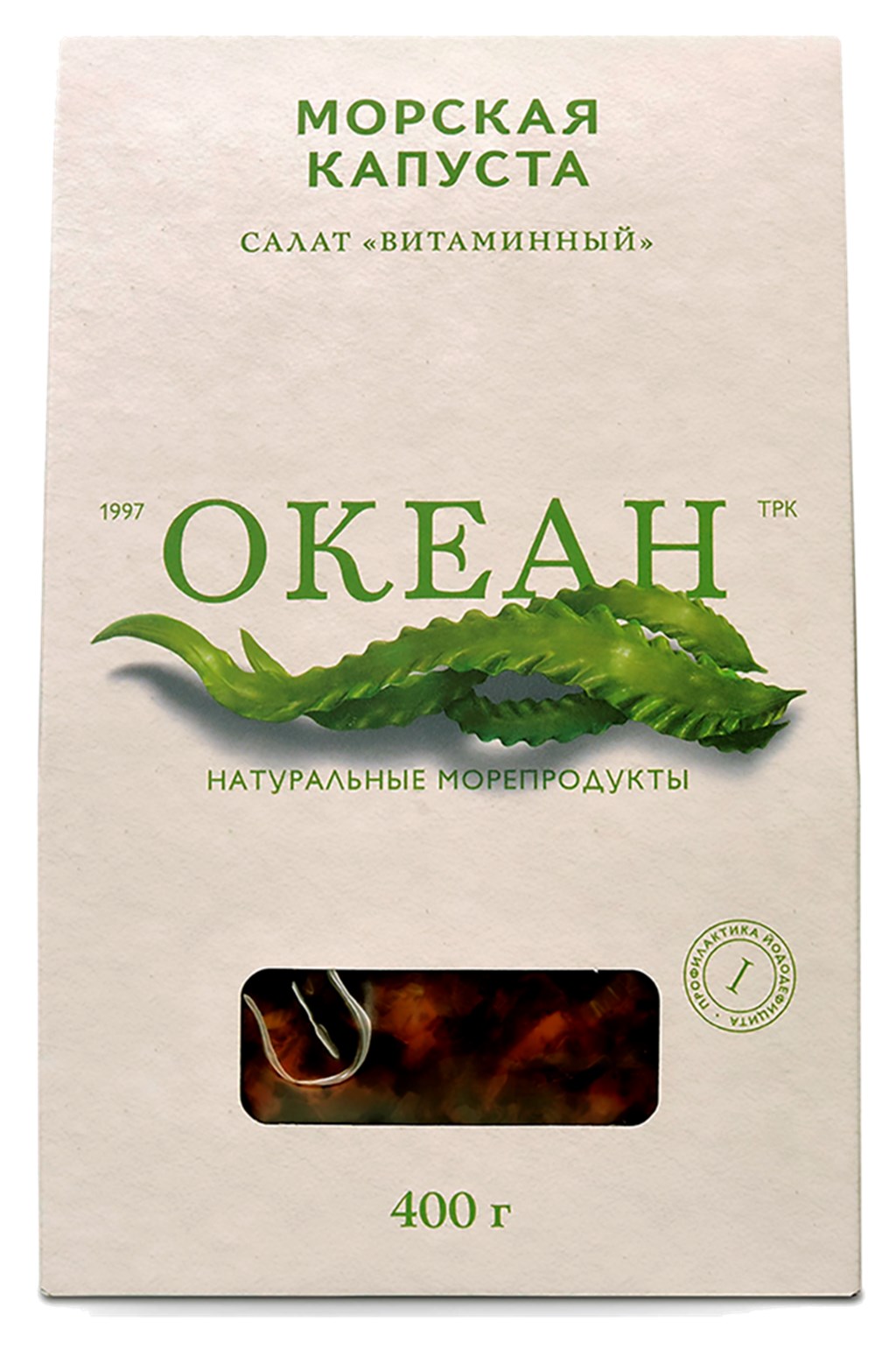 

Салат Океан Витаминный из морской капусты 400 г