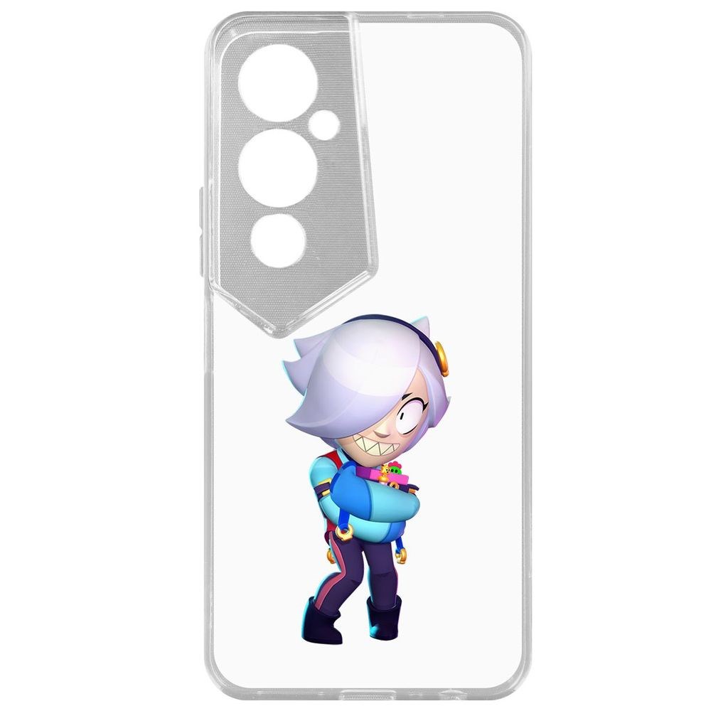 

Чехол-накладка Brawl Stars-Колетт для Tecno Pova 4 Pro, Прозрачный