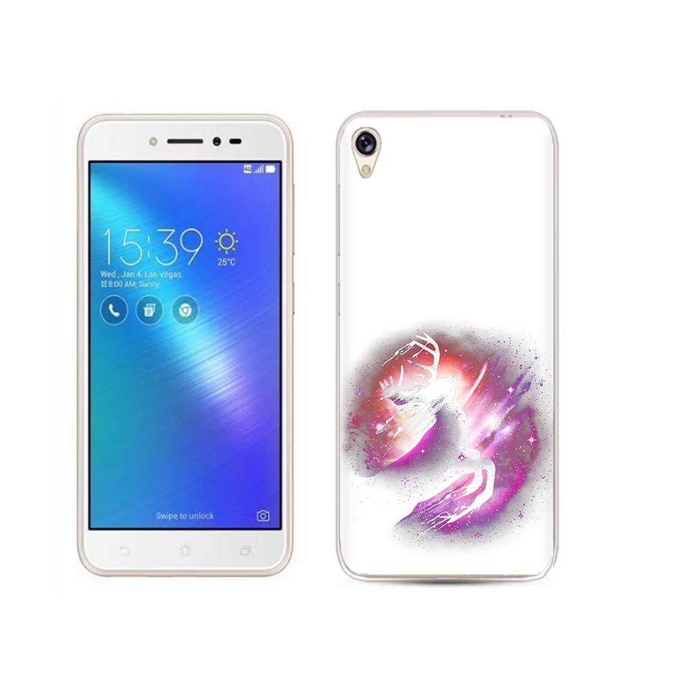 

Чехол MyPads Tocco для Asus ZenFone Live (ZB501KL) звездный олень, Прозрачный, Tocco